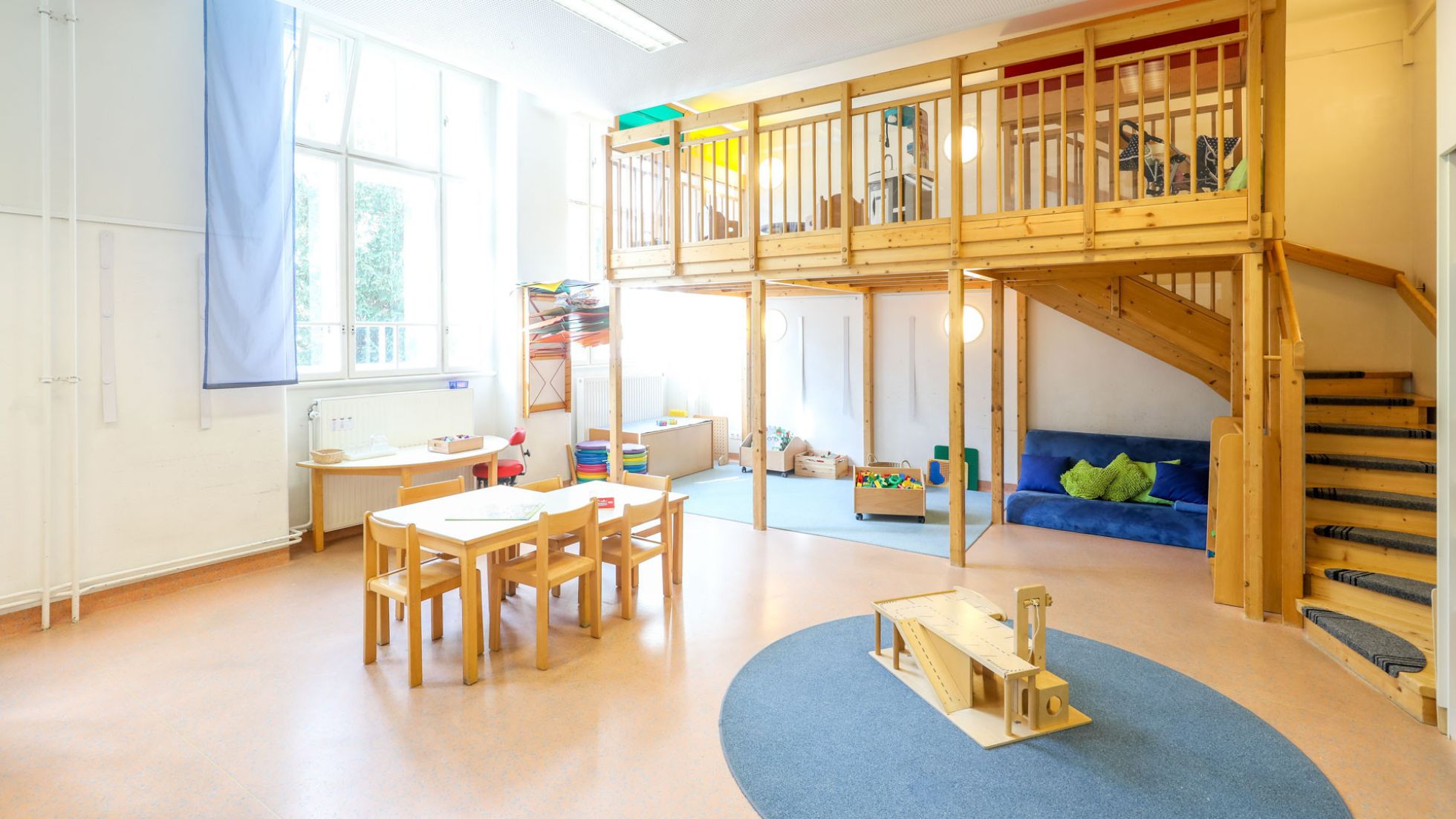 copyright: MA10/Christian Fürthner Innenbereich Kindergarten Vorgartenstraße 71