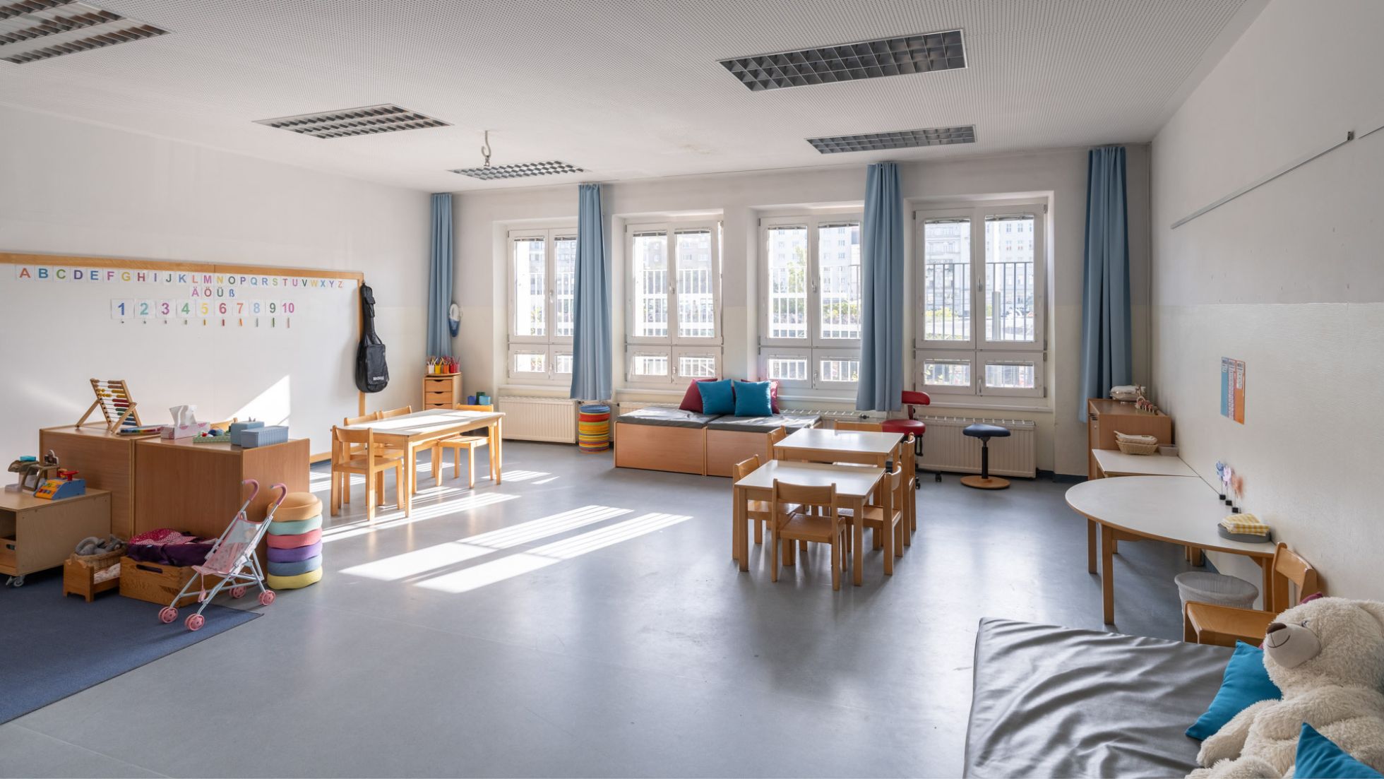 Innenbereich Kindergarten Obere Donaustraße 97-99