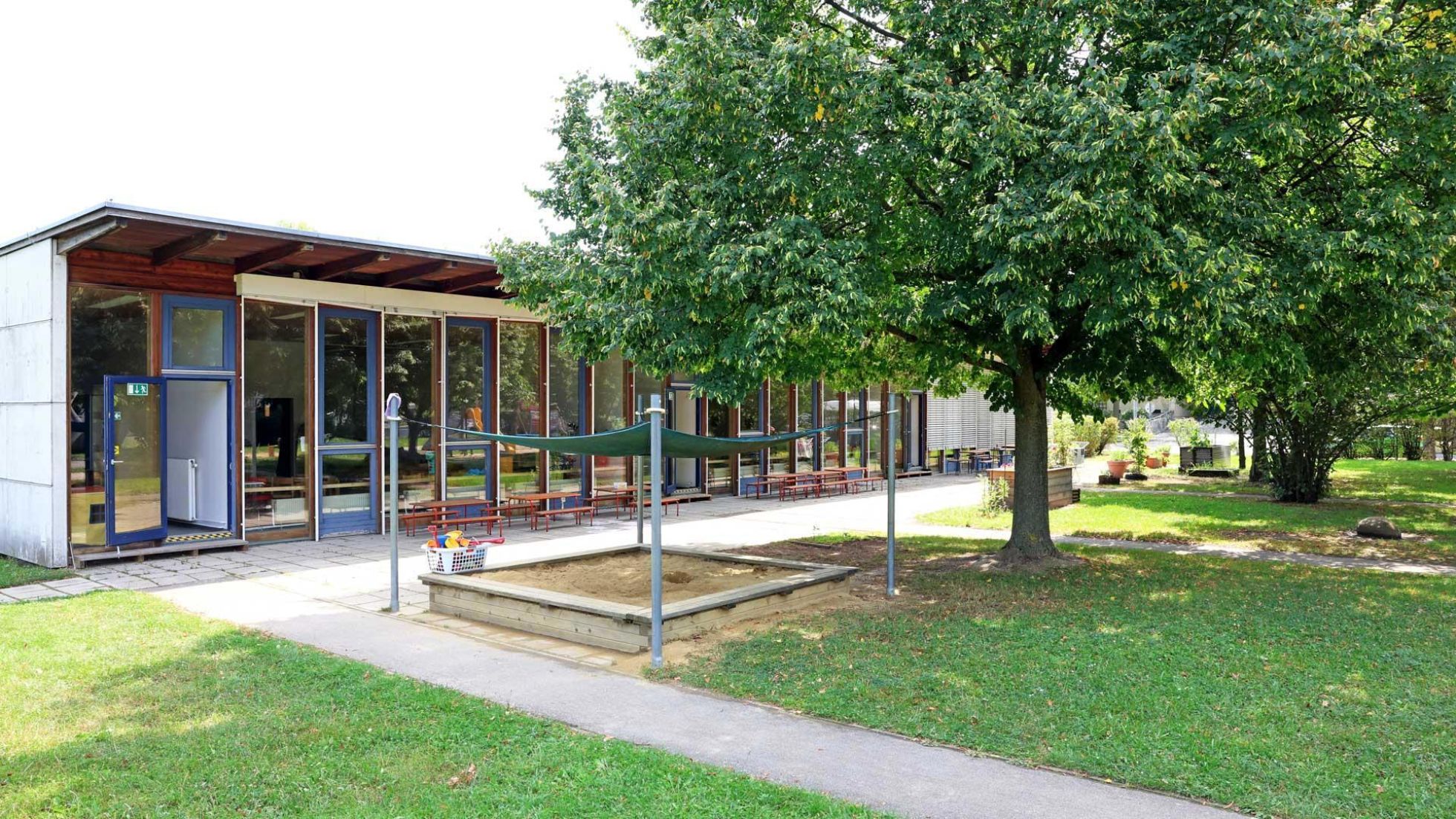 Außenbereich Kindergarten Anton-Schall-Gasse 9