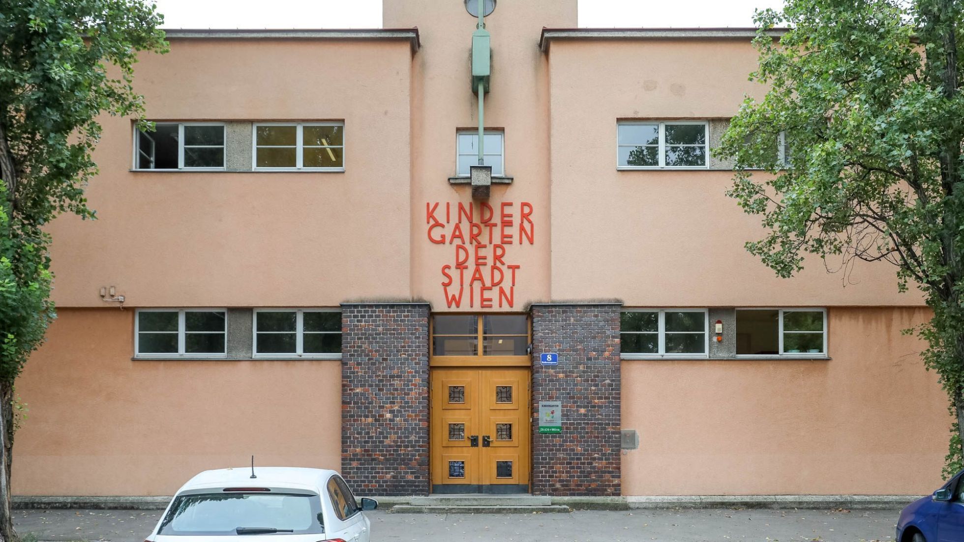 copyright: MA10/Christian Fürthner Gebäude Kindergarten Halteraugasse 8
