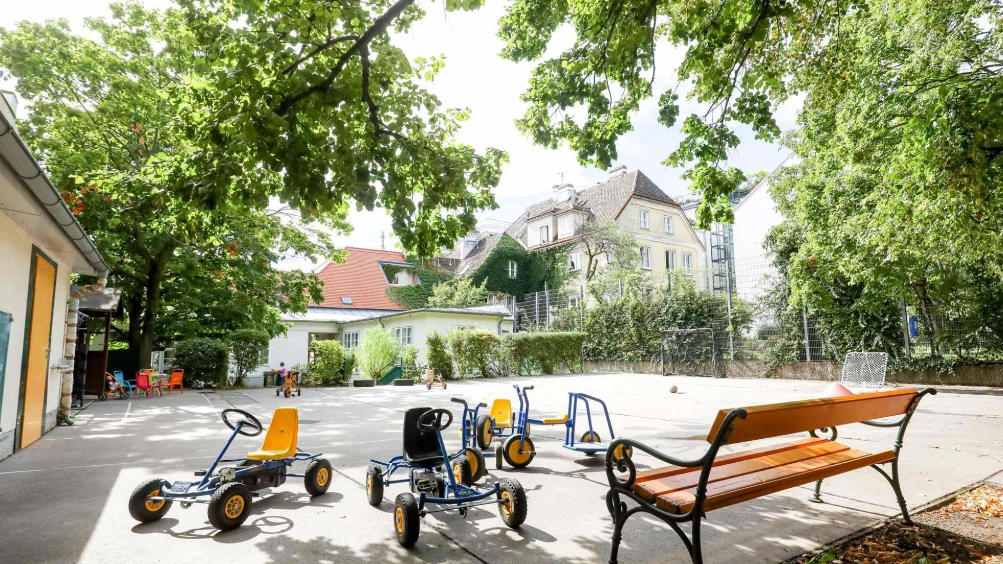Außenbereich Kindergarten Probusgasse 9