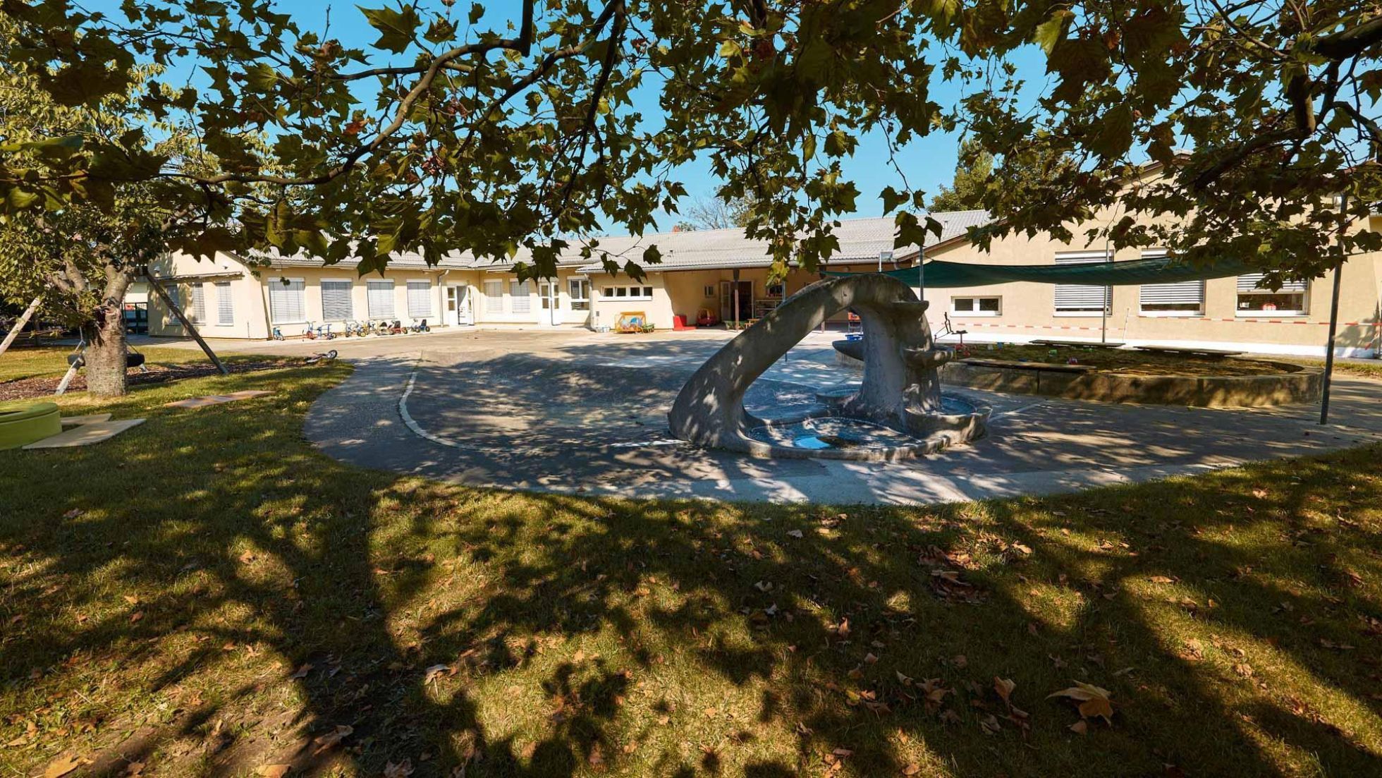 Außenbereich Kindergarten Montleartstraße 36