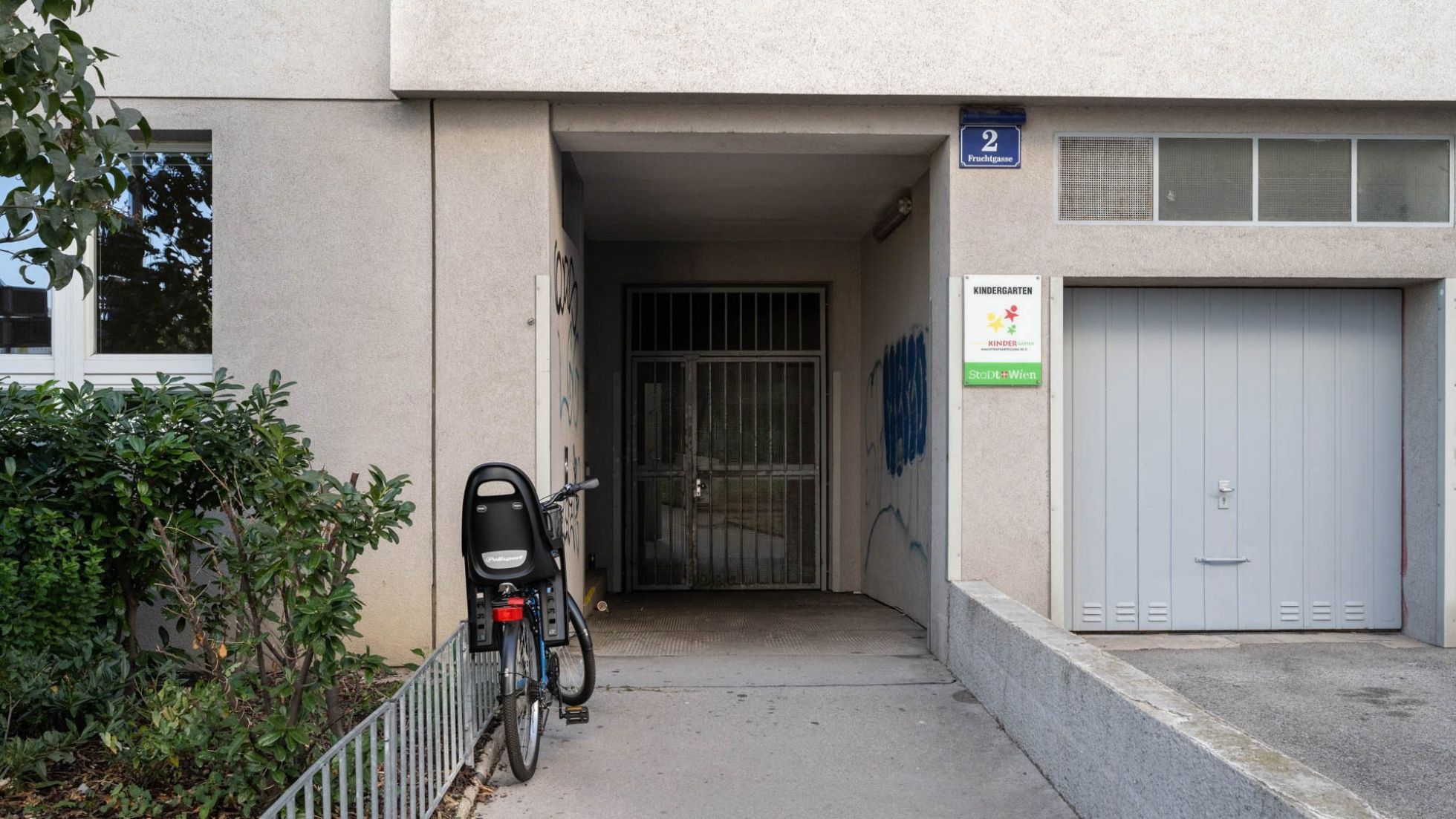 copyright: MA 10/Johannes Wiedl Gebäude Kindergarten Fruchtgasse 2