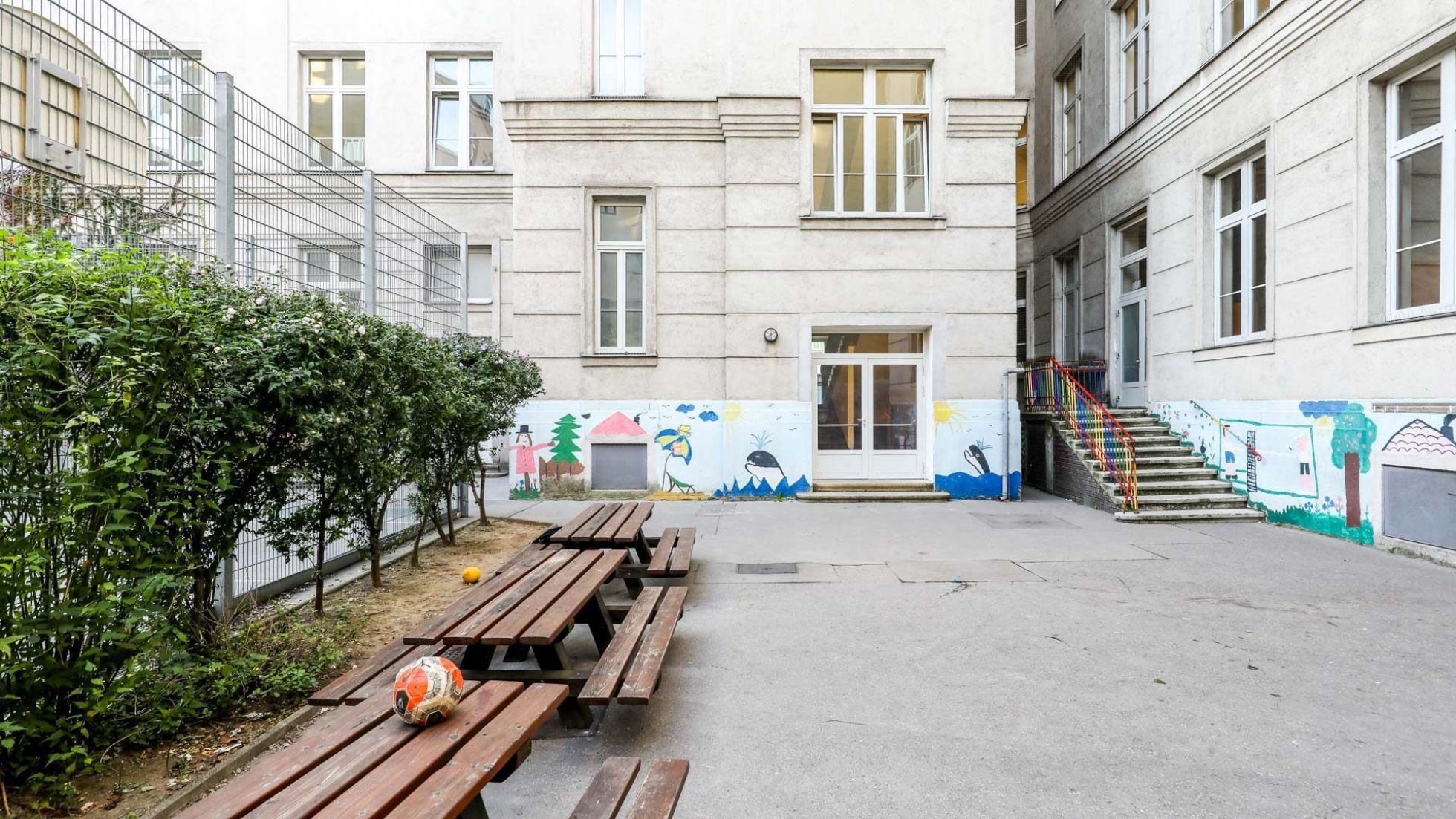 Außenbereich Kindergarten Hartlgasse 8-12