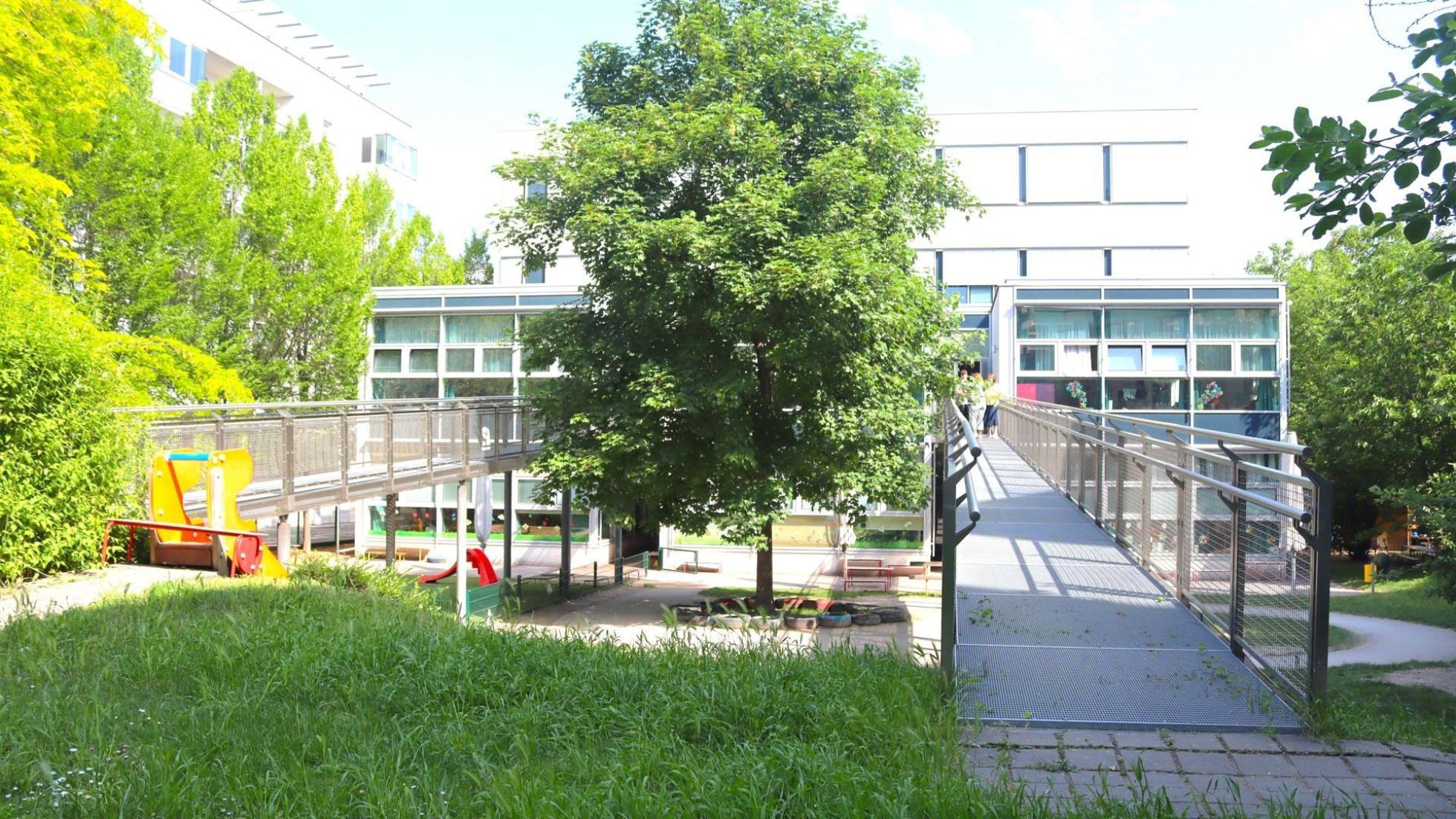 Gebäude Kindergarten Maria-Rekker-Gasse 3-5/Haus 1
