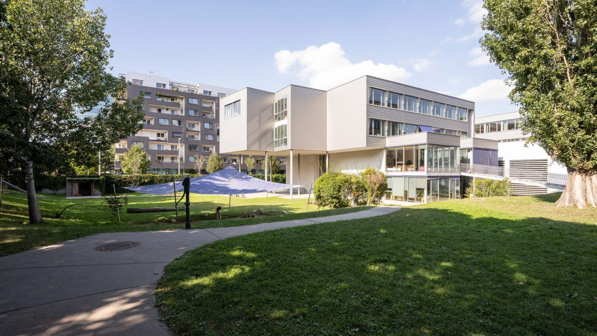 Außenbereich Kindergarten Vorgartenstraße 208