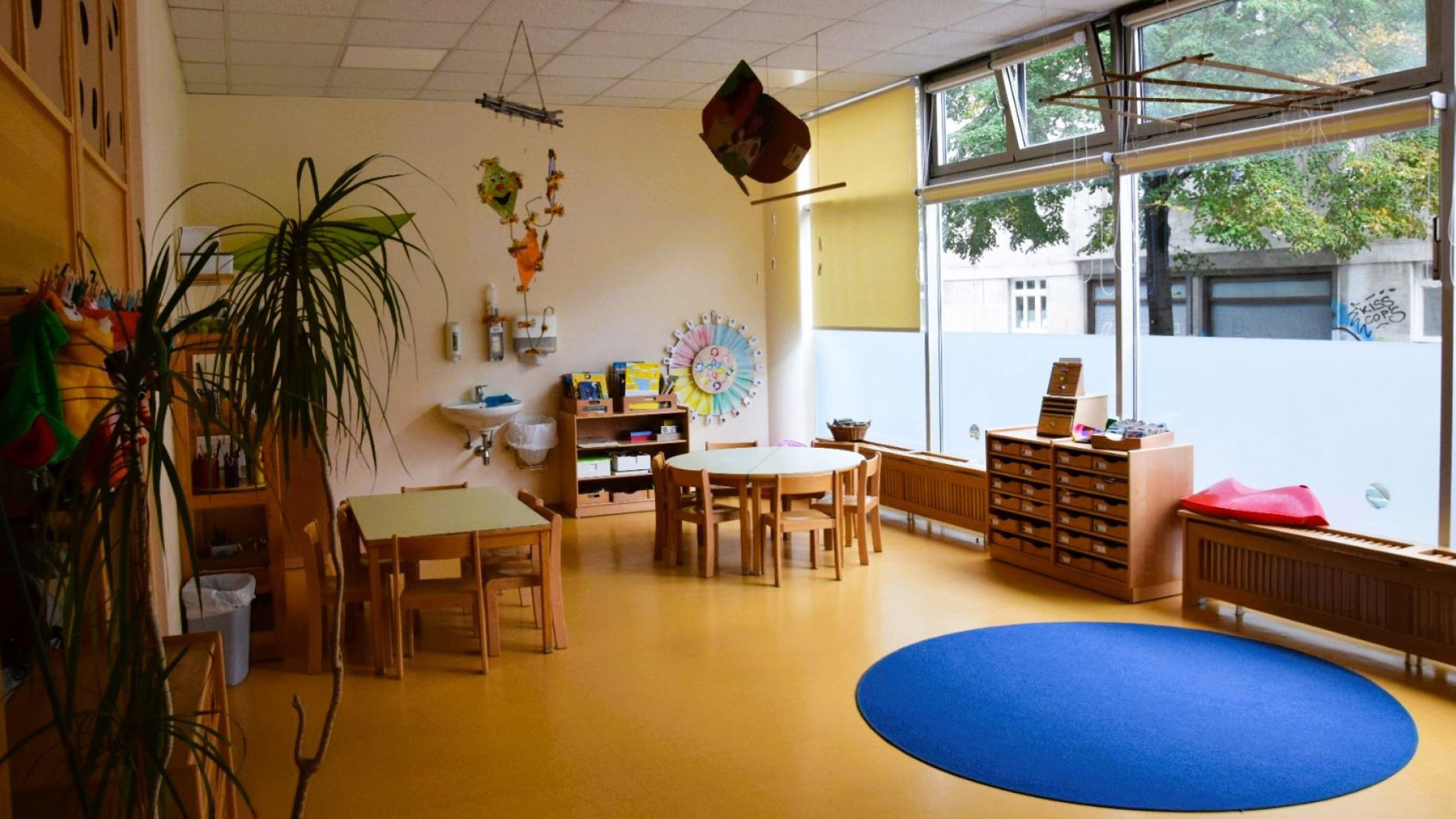copyright: KIWI - Kinder in Wien Innenbereich Kindergarten Ziegelofengasse 21-23