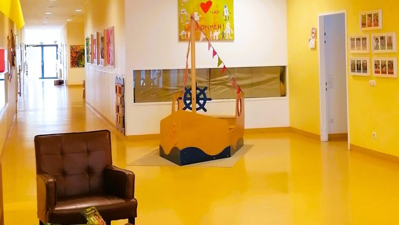 Gebäude Kindergarten Hertha-Firnberg-Straße 102