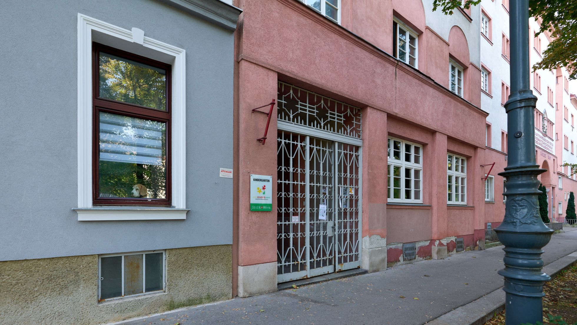 copyright: MA10/Markus Wache Gebäude Kindergarten Dampfgasse 35-372