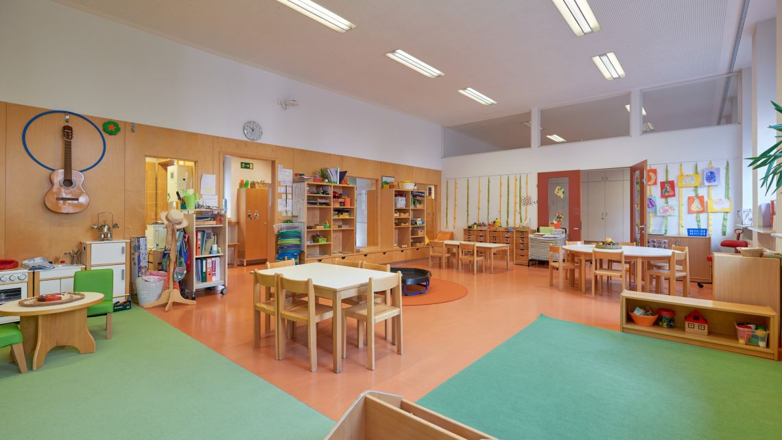 Innenbereich Kindergarten 1100 Dampfgasse 35-37/2