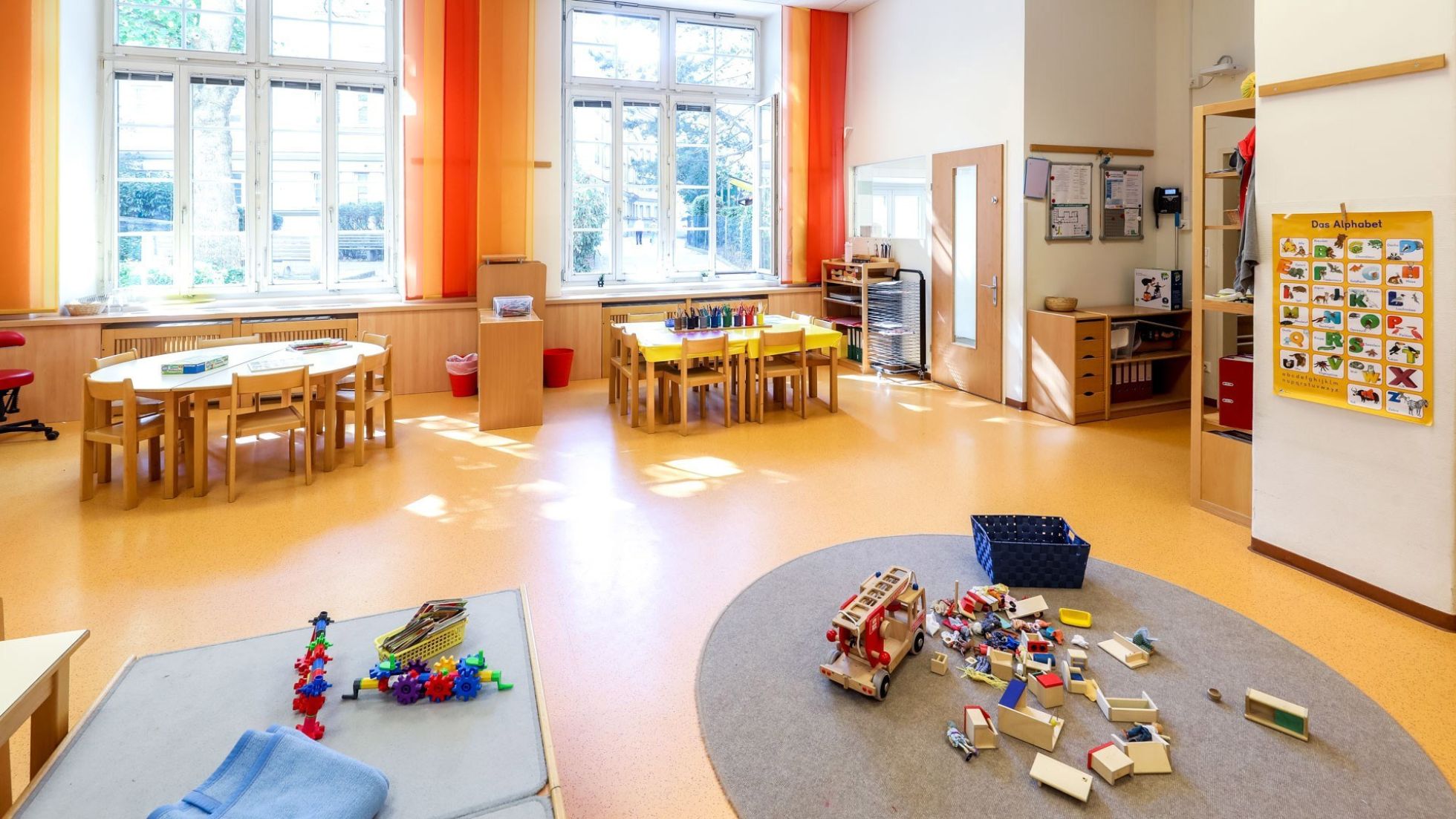 copyright: MA10/Christian Fürthner Innenbereich Kindergarten Rosa-Luxemburg-Gasse 5