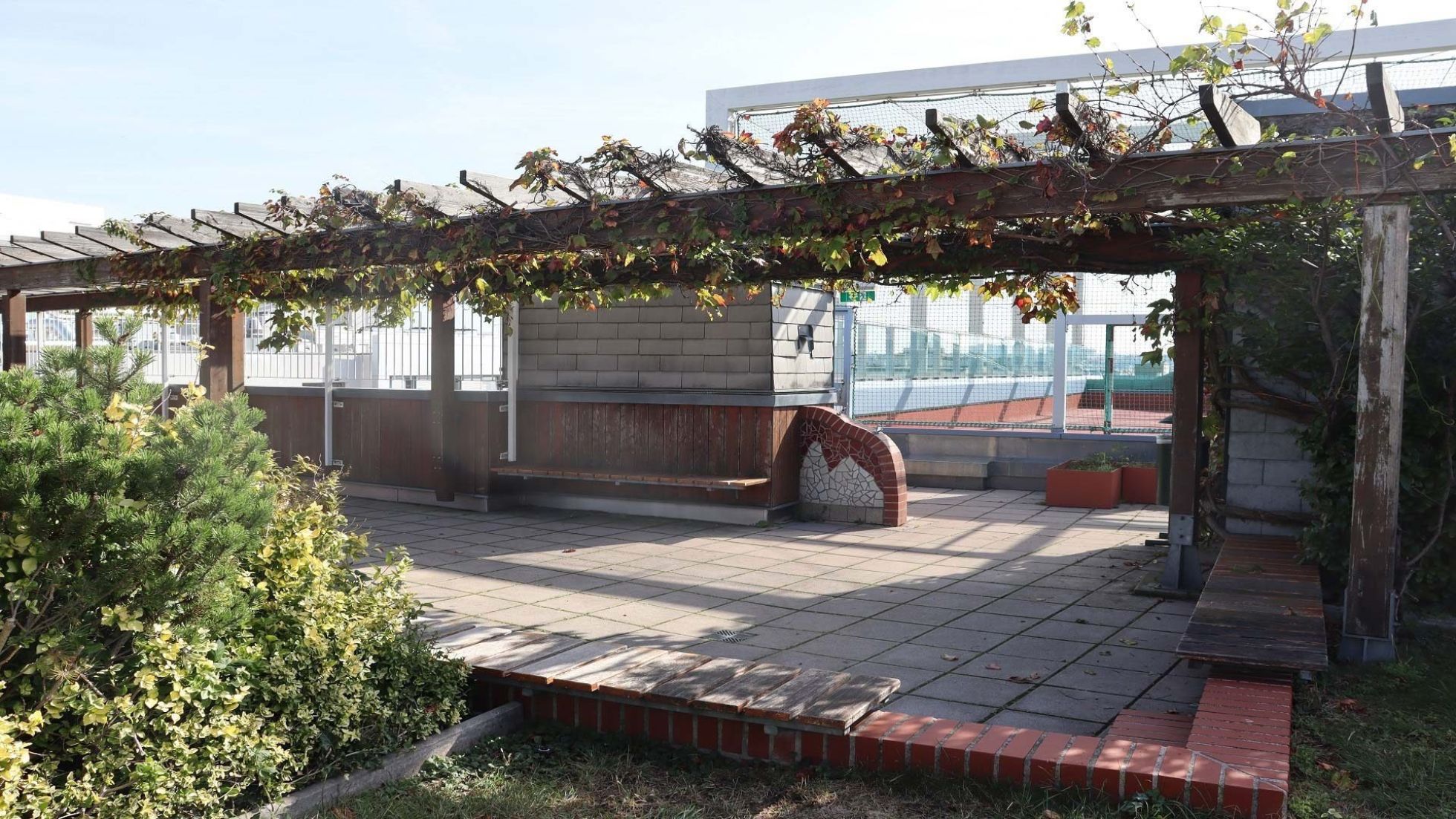 copyright: Julia Müller Außenbereich Kindergarten Liniengasse 21