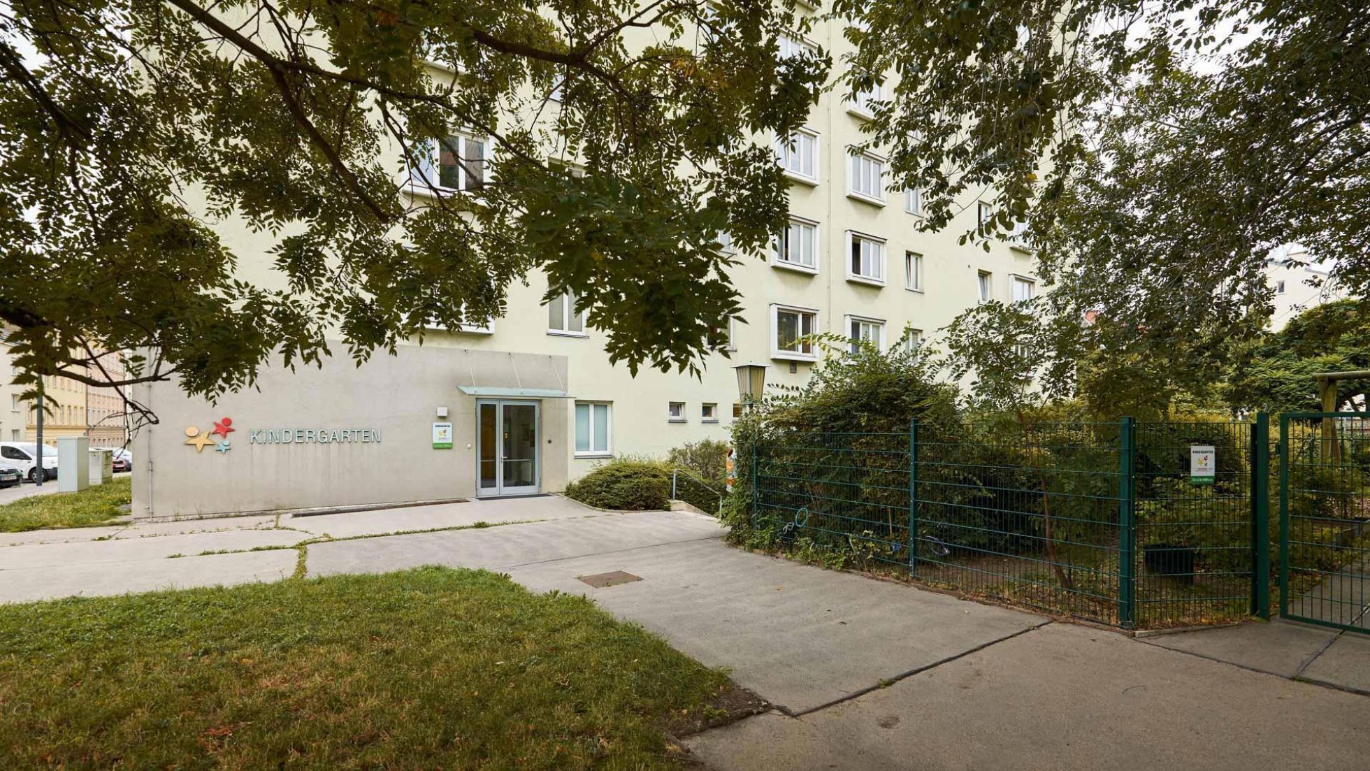 copyright: MA10/Markus Wache Gebäude Kindergarten Gestettengasse 12-14