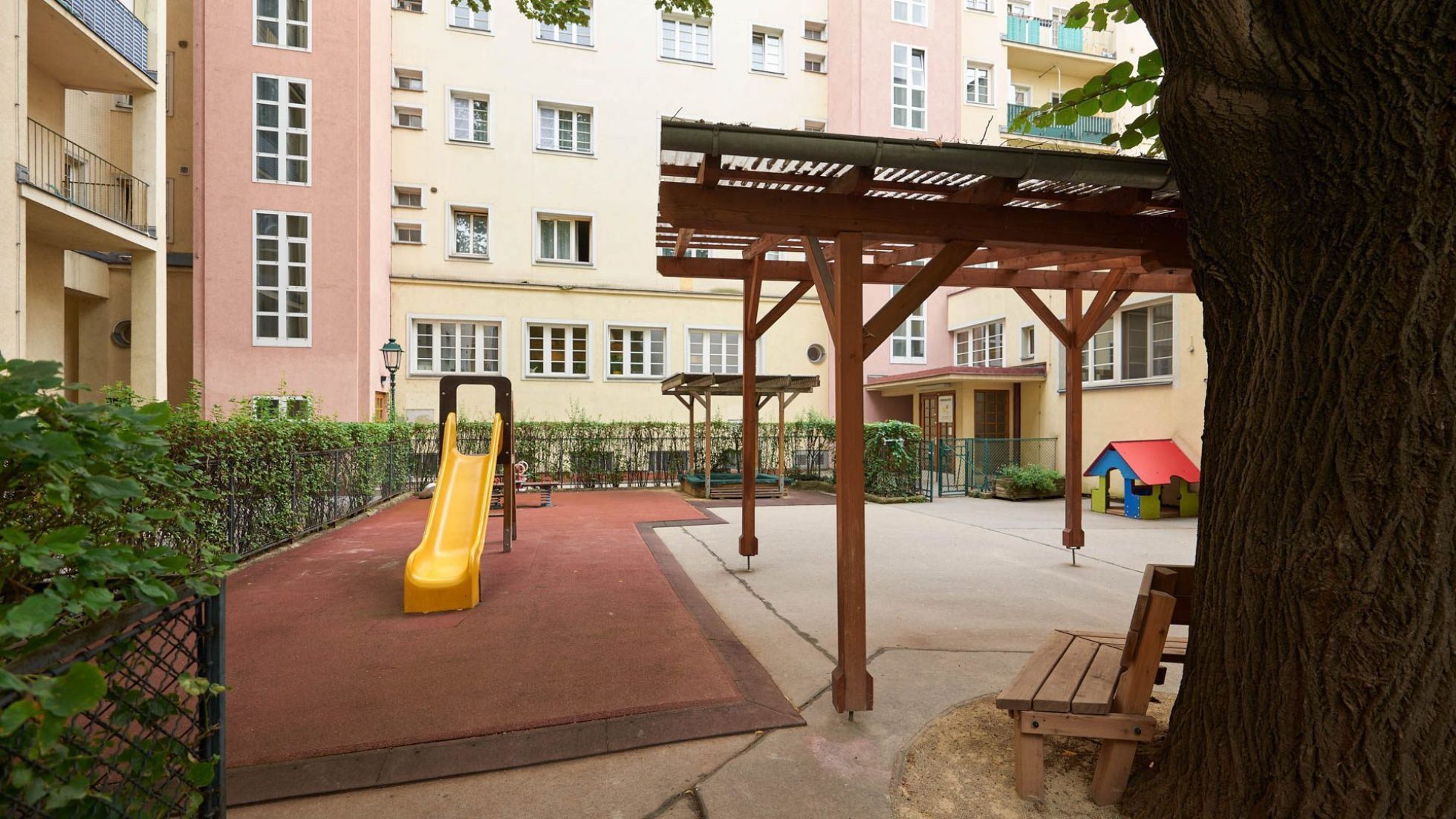 Außenbereich Kindergarten Petrusgasse 10