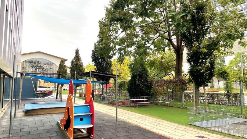 Außenbereich Kindergarten Helmut-Qualtinger-Gasse 3