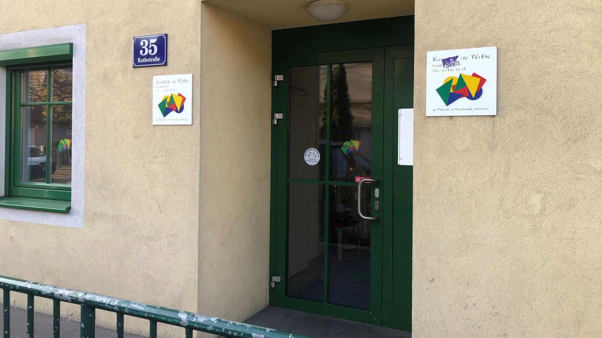 Gebäude Kindergarten Rathstraße 35Top 1