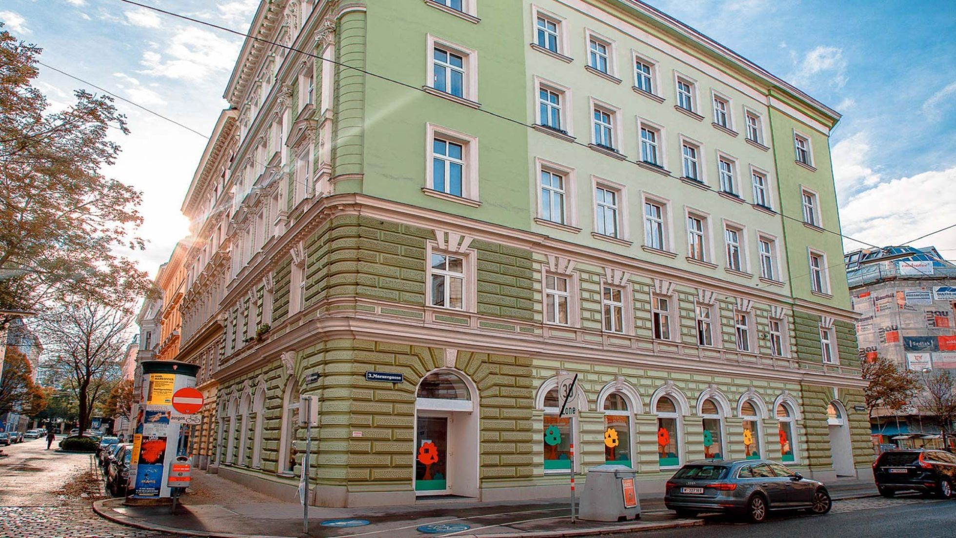 copyright: kindercompany Thomas Dalby Gebäude Kindergarten Rasumofskygasse 9-11