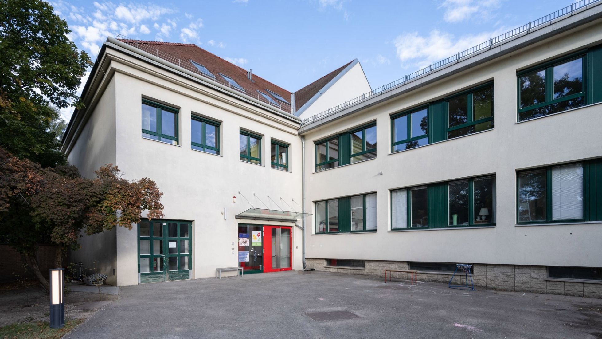 Gebäude Kindergarten Obere Augartenstraße 1