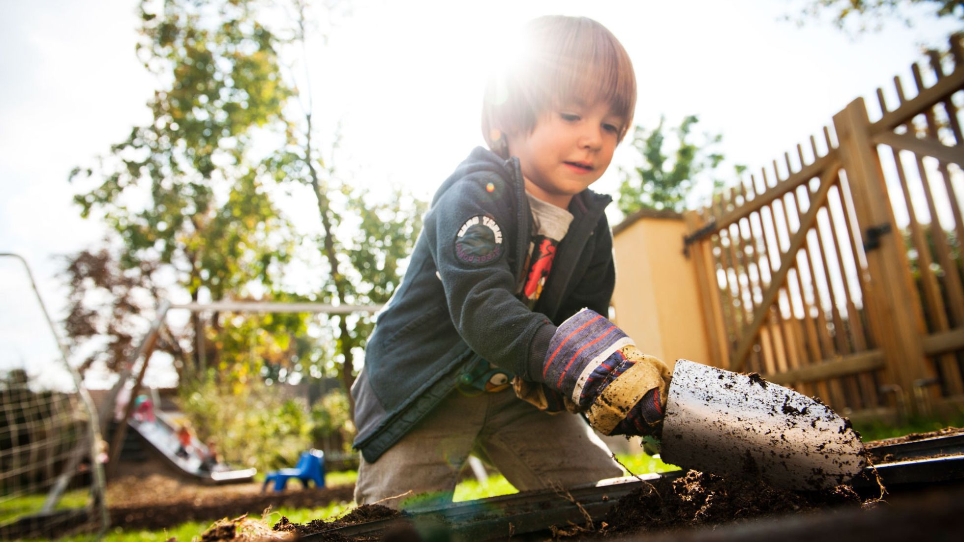 Außenbereich Kindergarten Breitenleer Straße 247
