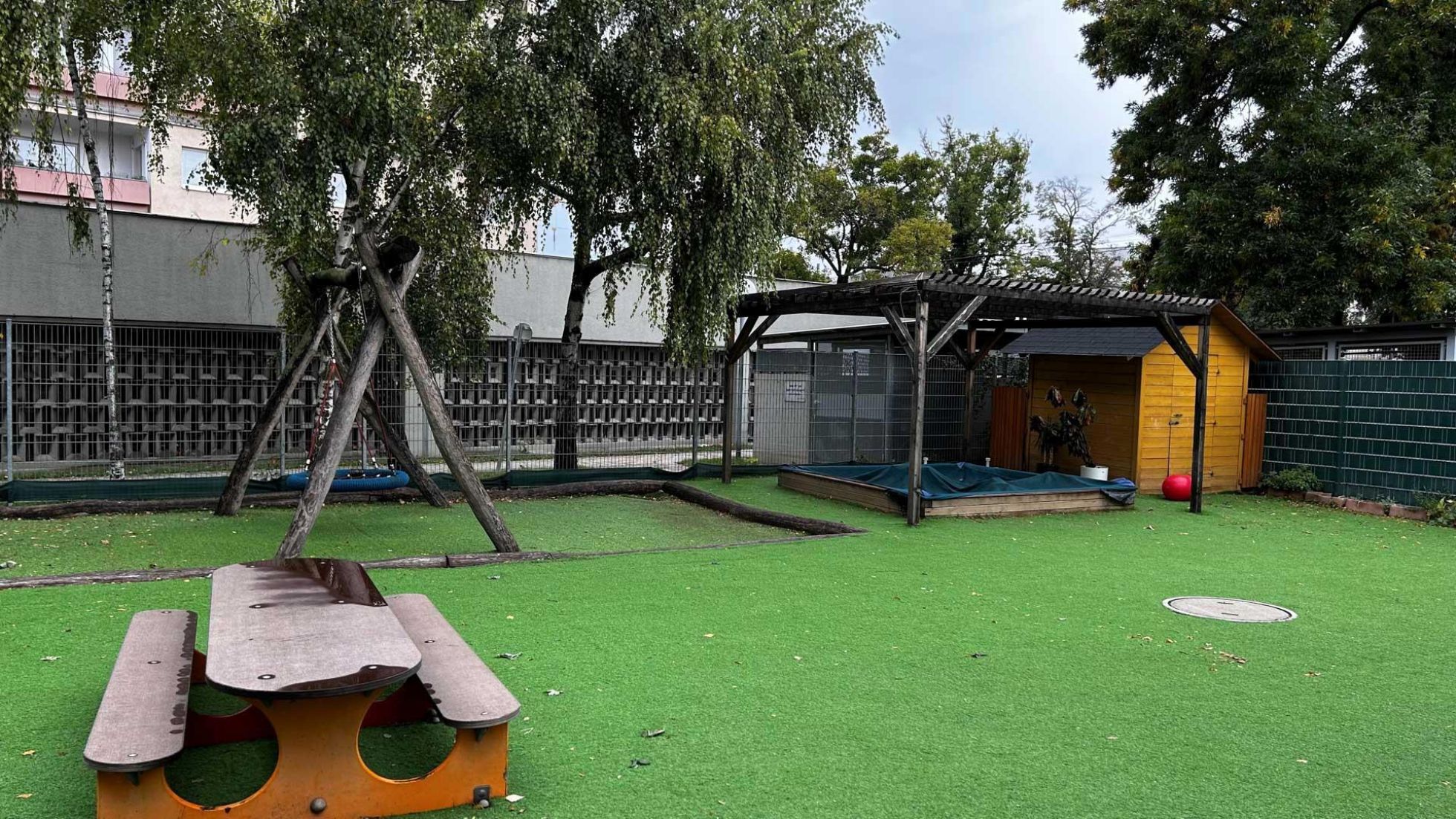 Außenbereich Kindergarten Siemensstraße 18-20