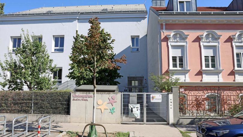Gebäude Kindergarten Mengergasse 35