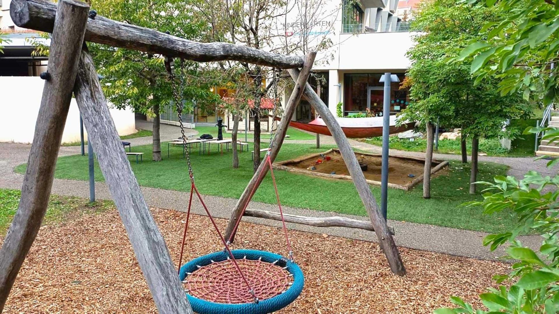 Außenbereich Kindergarten Paradisgasse 52