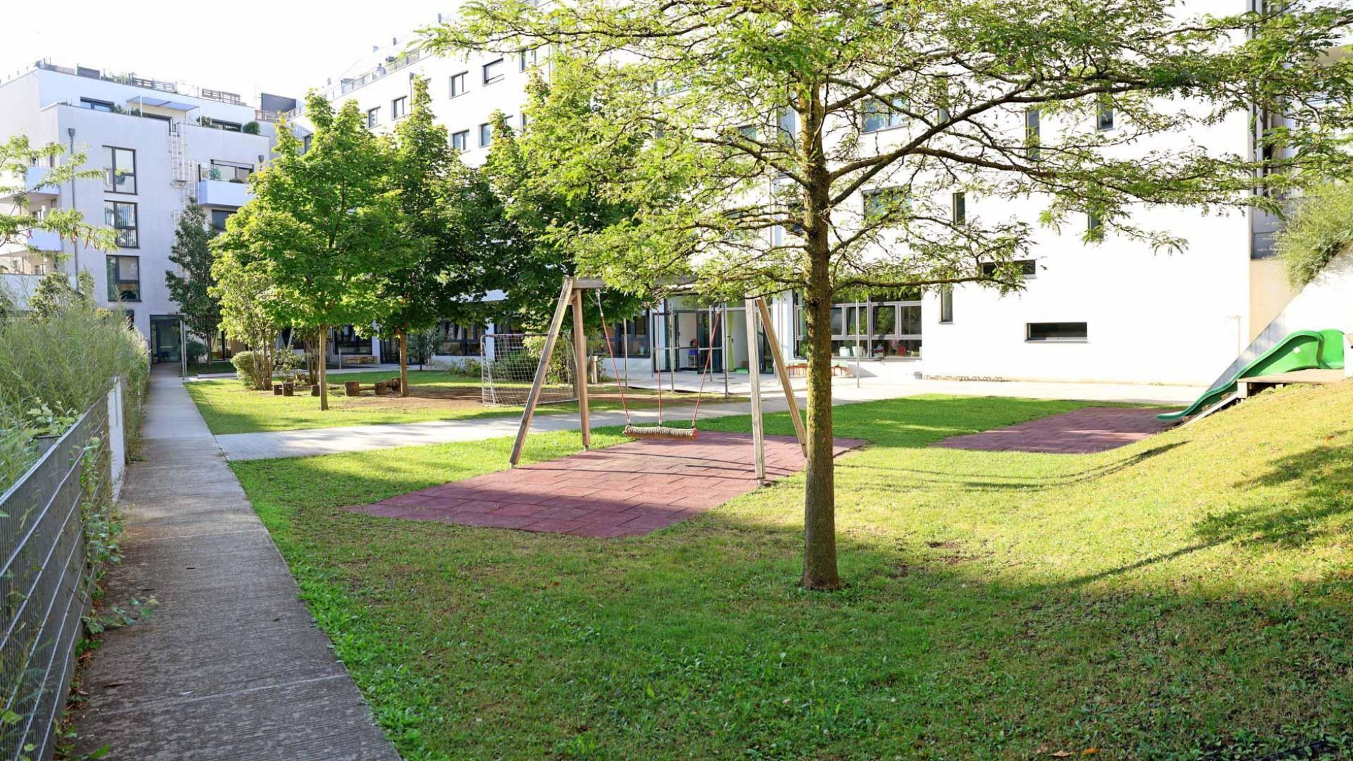 copyright: MA10/VOTAVA Außenbereich Kindergarten Lavaterstraße 64