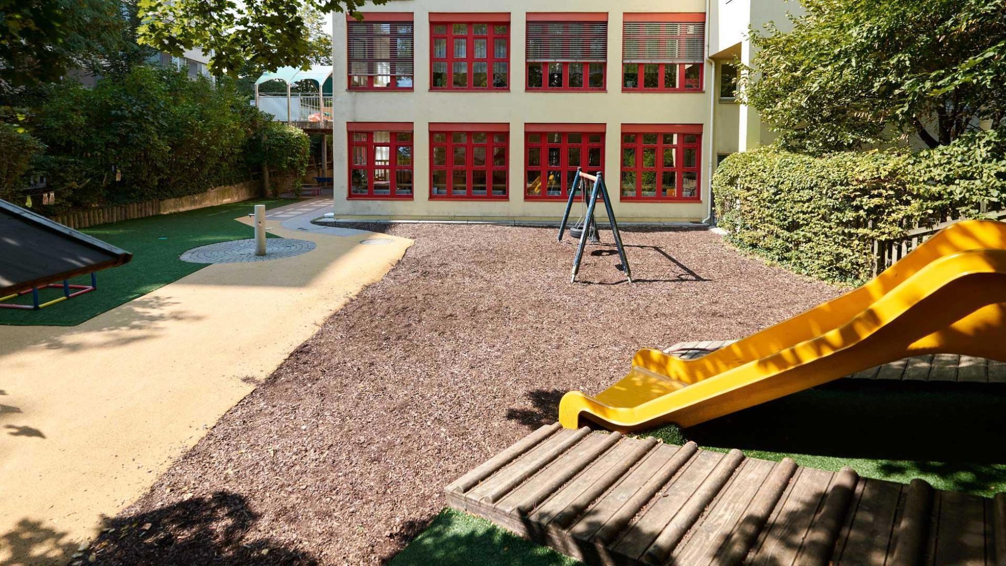 Außenbereich Kindergarten Degengasse 70