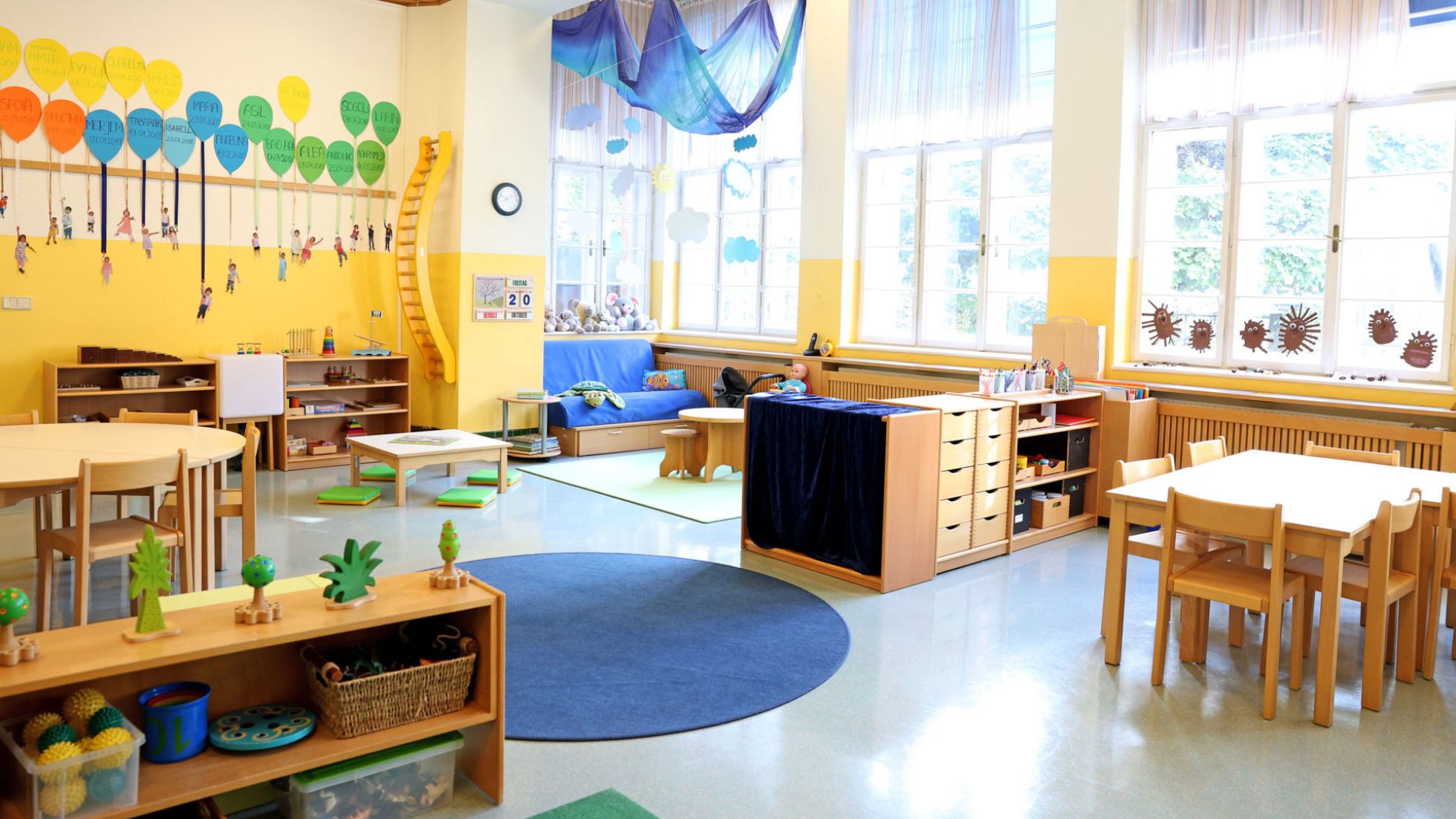 copyright: MA10/VOTAVA Innenbereich Kindergarten Philippovichgasse 2-4