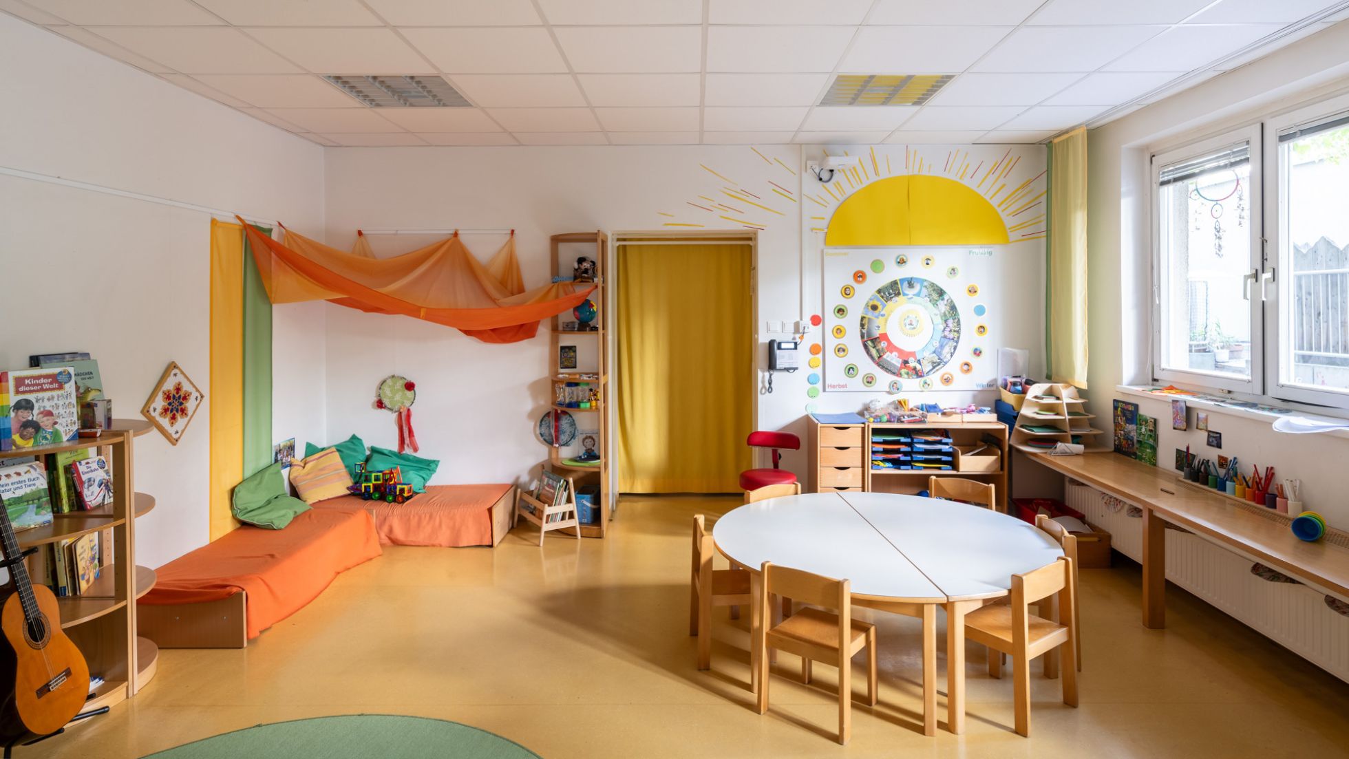 copyright: MA 10/Johannes Wiedl Innenbereich Kindergarten Ziegelofengasse 24-26