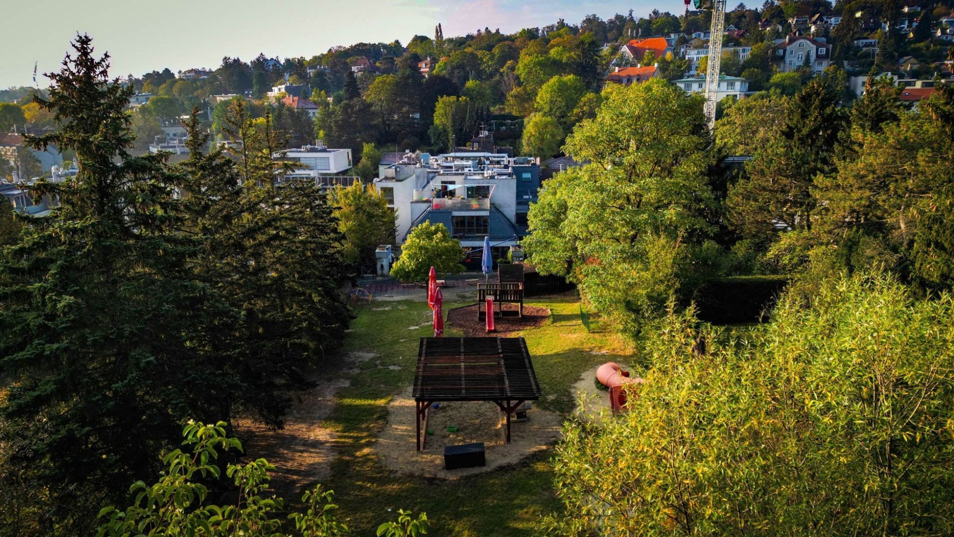 copyright: Christoph Dorn Außenbereich Kindergarten Rathstraße 6-8