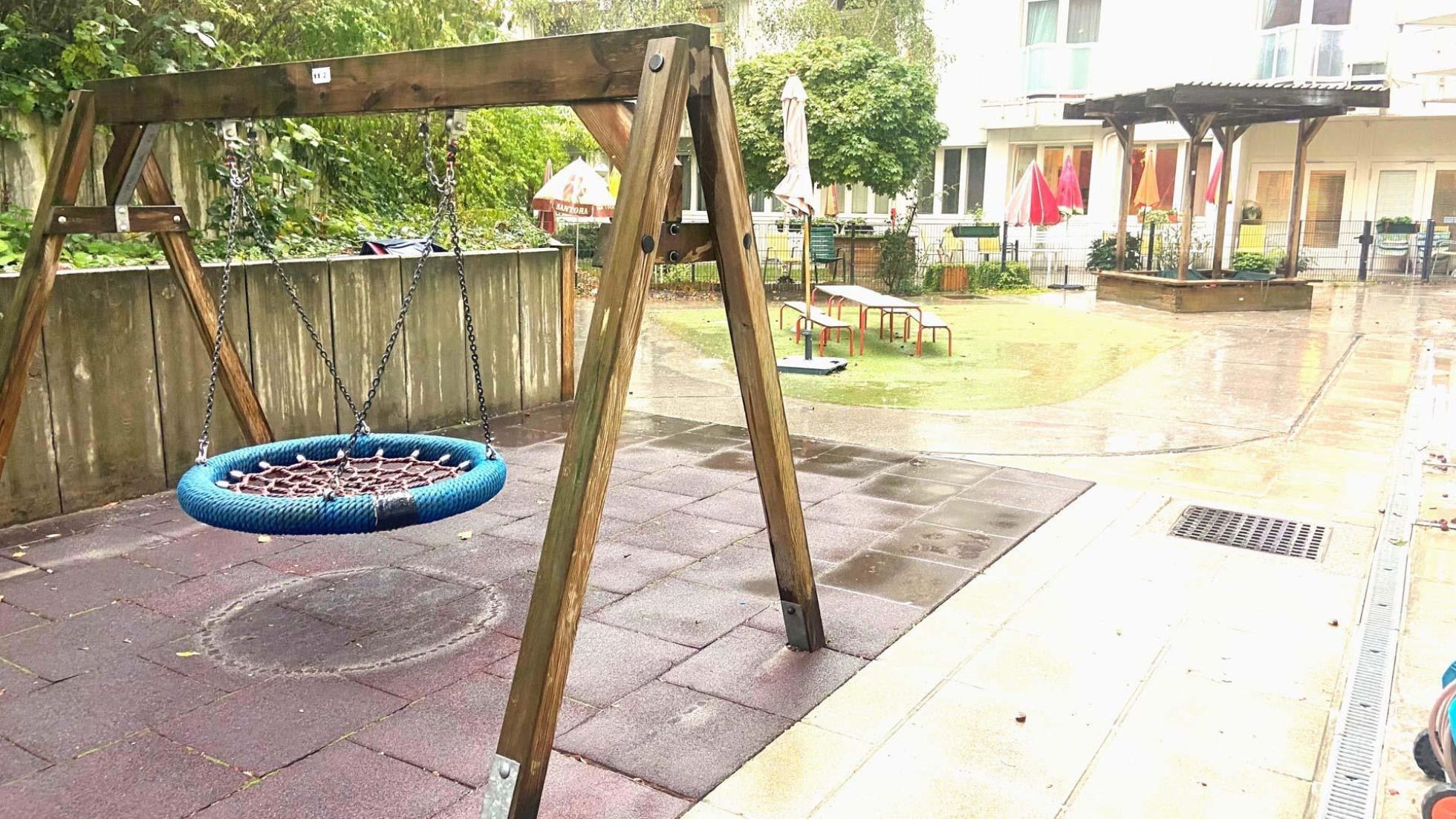 Außenbereich Kindergarten Schrutkagasse 63/Haus Trazerberg