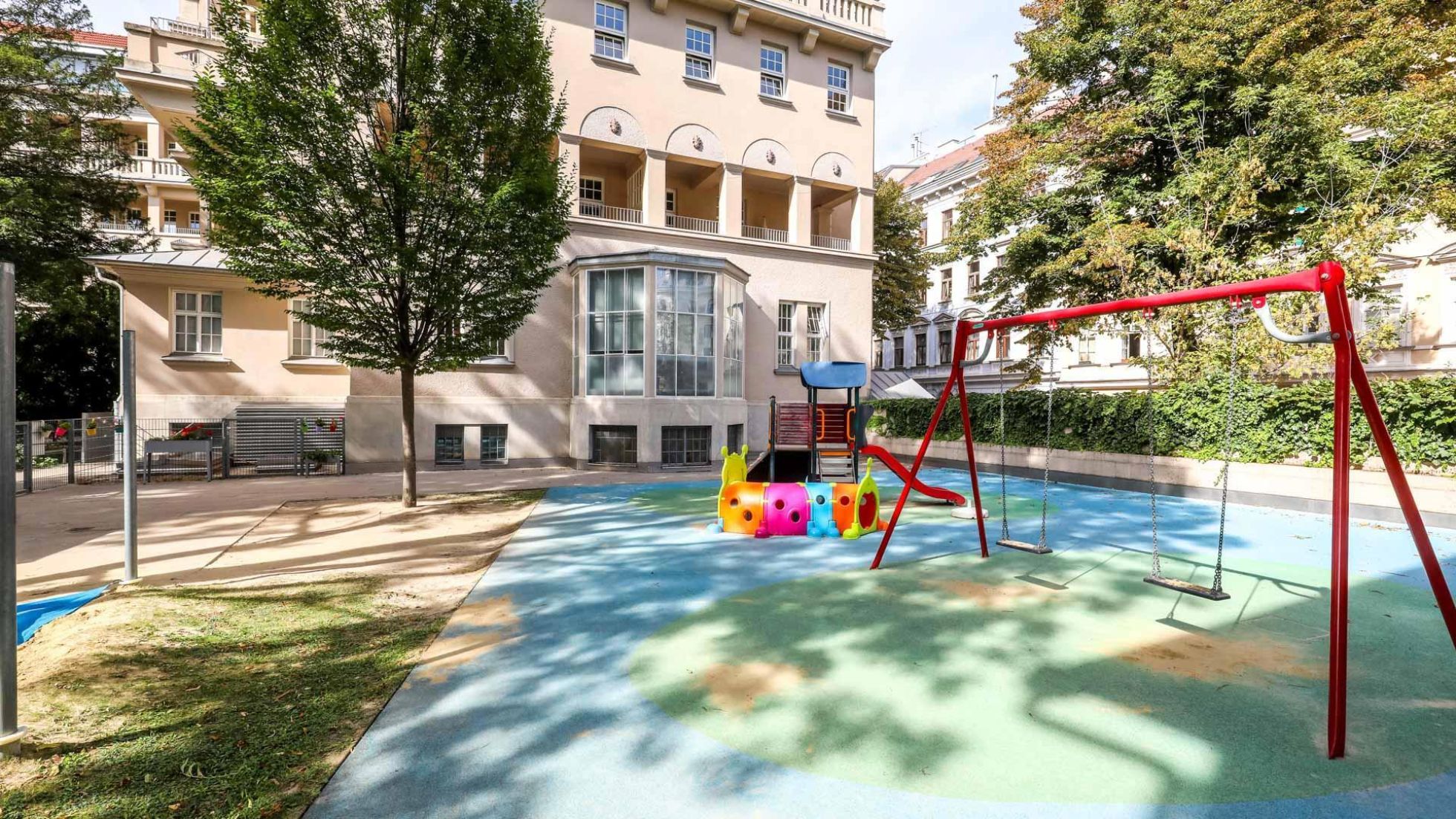 Außenbereich Kindergarten Lustkandlgasse 50