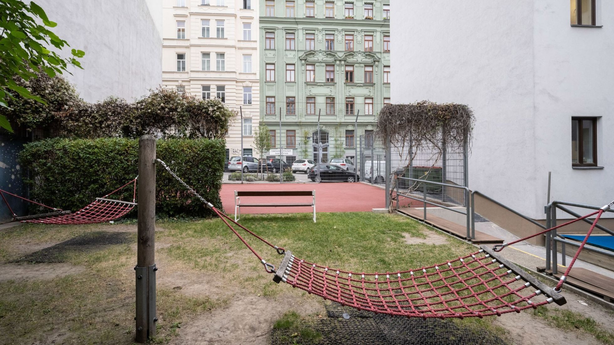 Außenbereich Kindergarten Dreihackengasse 5