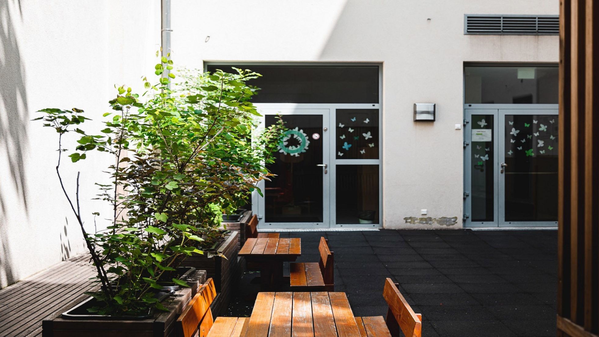 Außenbereich Kindergarten Kreuzgasse 25