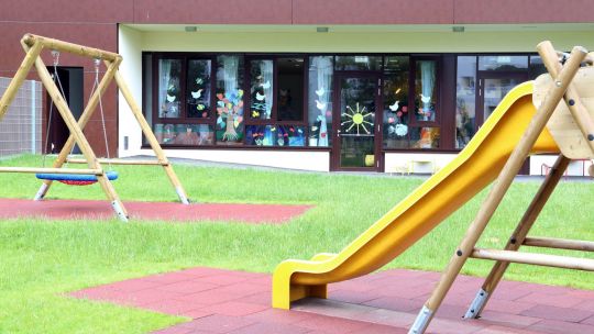 Außenbereich Kindergarten Ausstellungsstraße 40