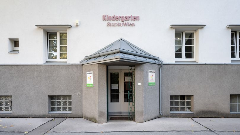 copyright: MA 10/Johannes Wiedl Gebäude Kindergarten Erdberger Lände 54