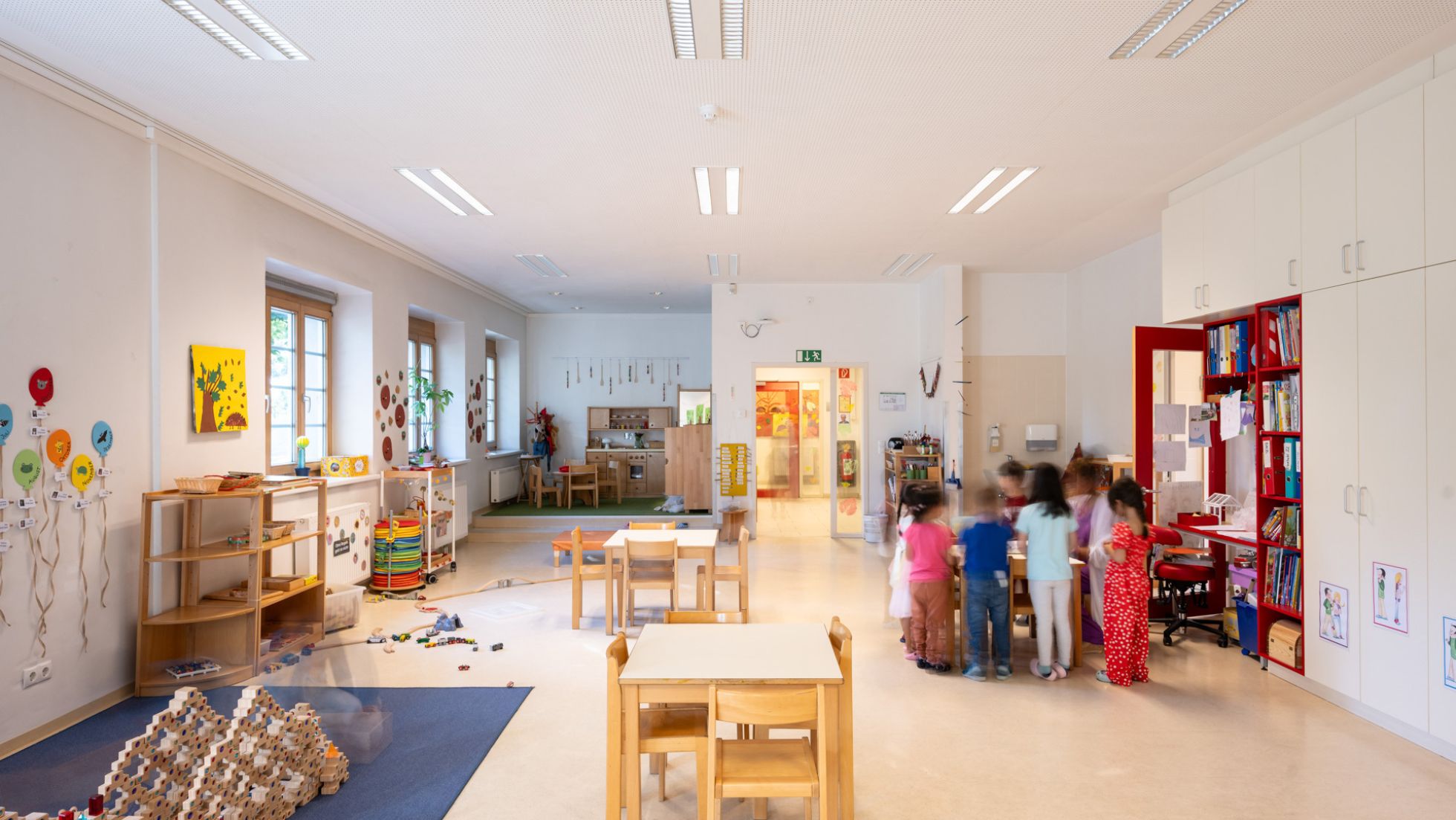 copyright: MA 10/Johannes Wiedl Innenbereich Kindergarten Erdberger Lände 54