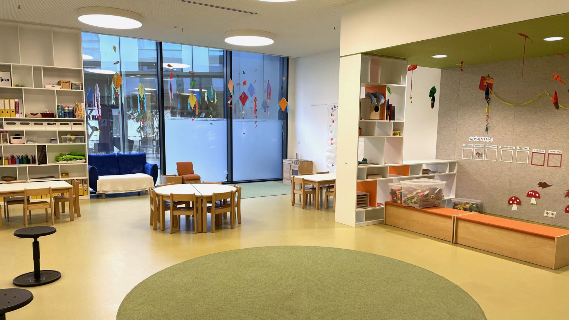 Innenbereich Kindergarten Langobardenstraße 122A