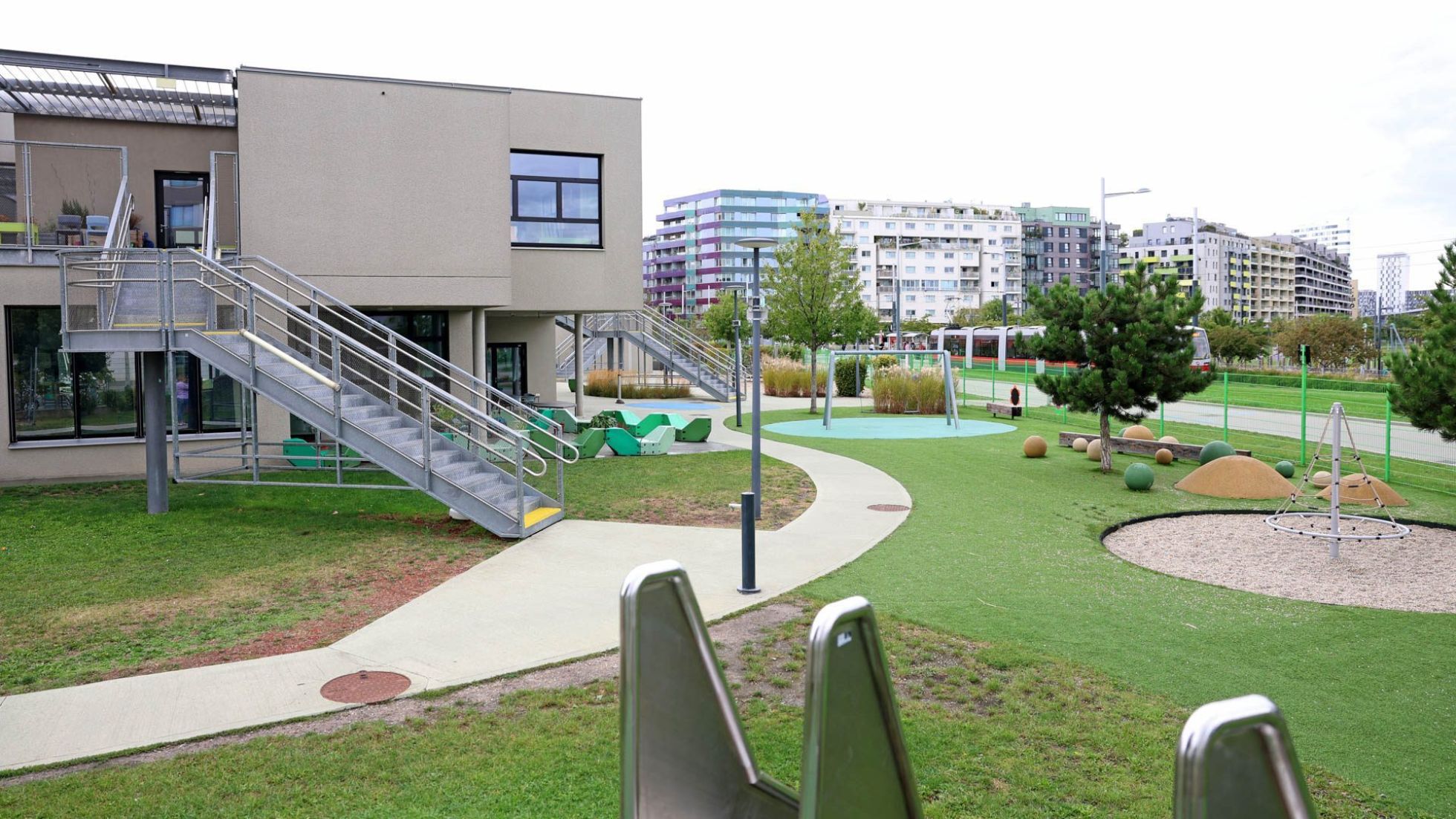 Außenbereich Kindergarten Marianne-Pollak-Gasse 2