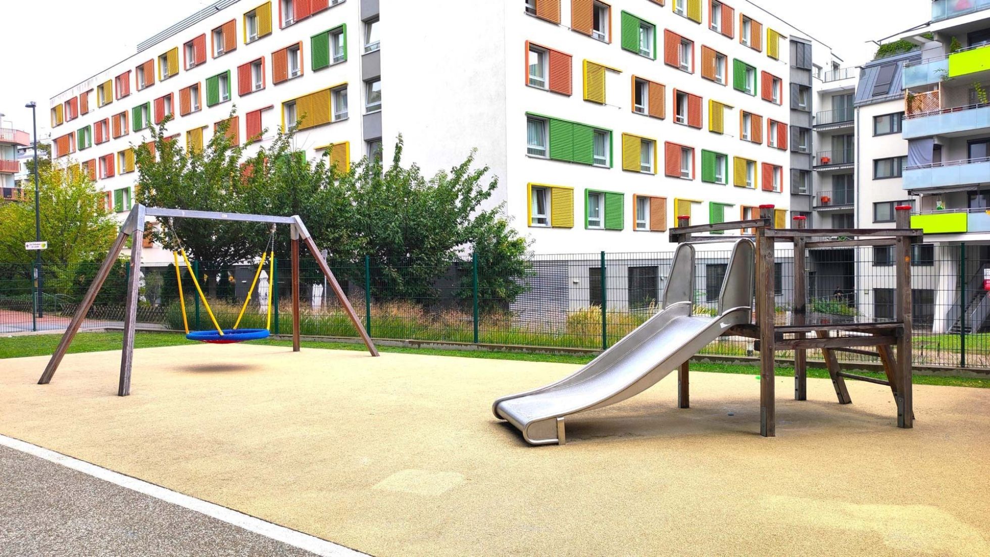 Außenbereich Kindergarten Mautner Markhof Gasse 585