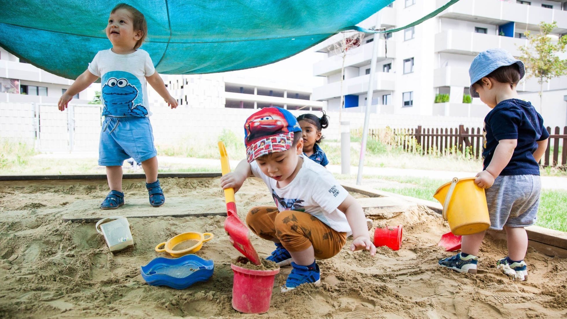 Außenbereich Kindergarten Seyringerstraße 34