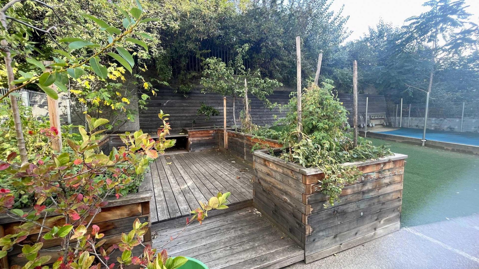 Außenbereich Kindergarten Praterstern 3