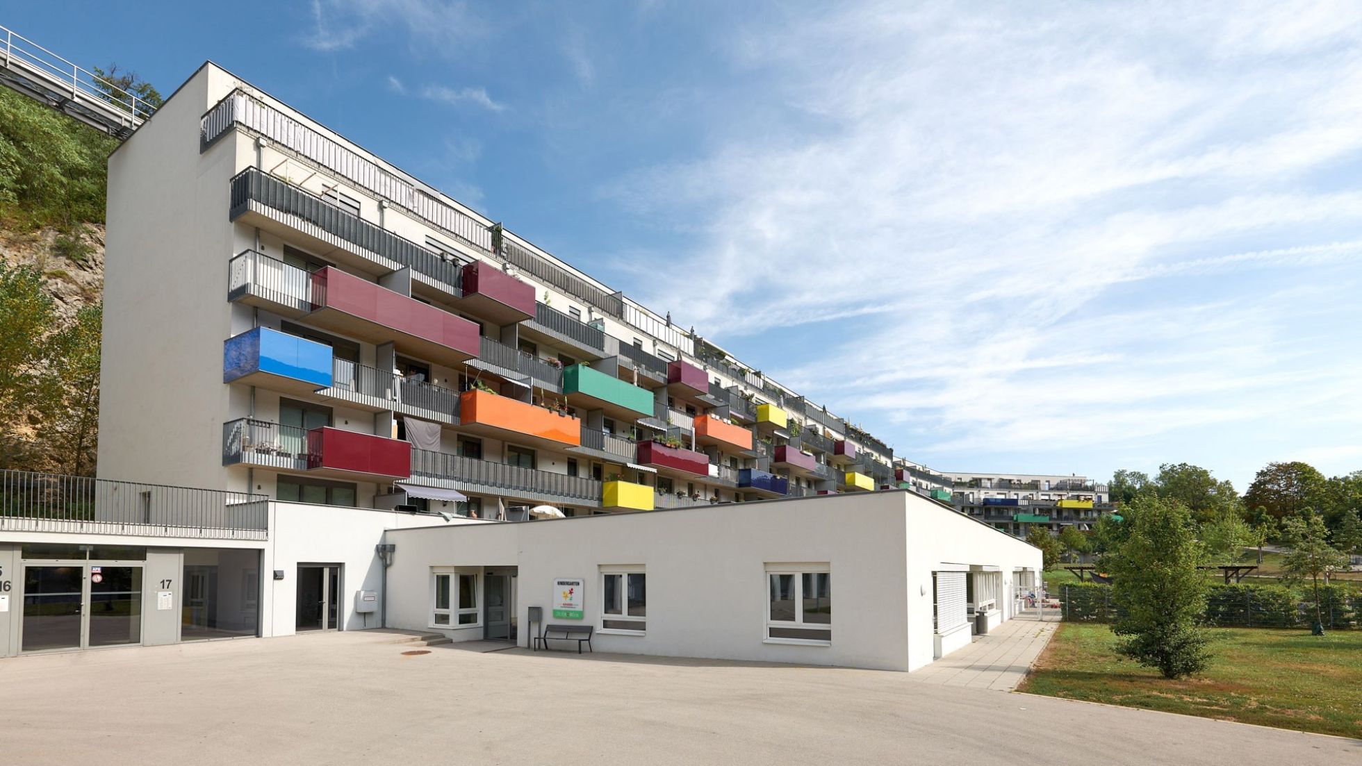 Gebäude Kindergarten Kaltenleutgebner Straße 22-24
