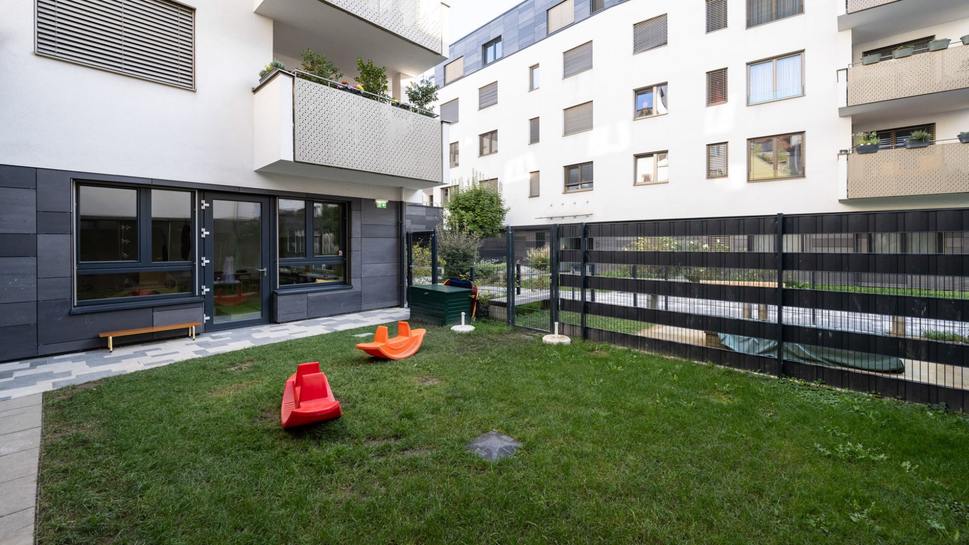 Außenbereich Kindergarten Goldeggasse 19