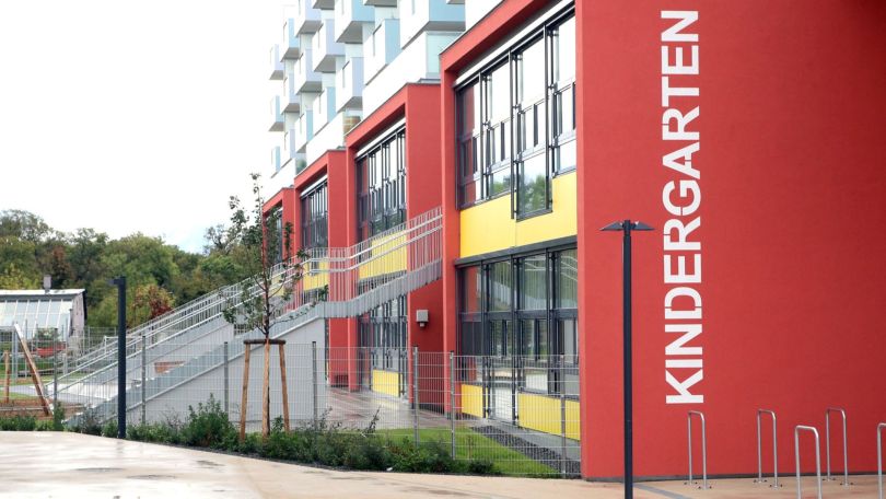 Gebäude Kindergarten Carlbergergasse 95