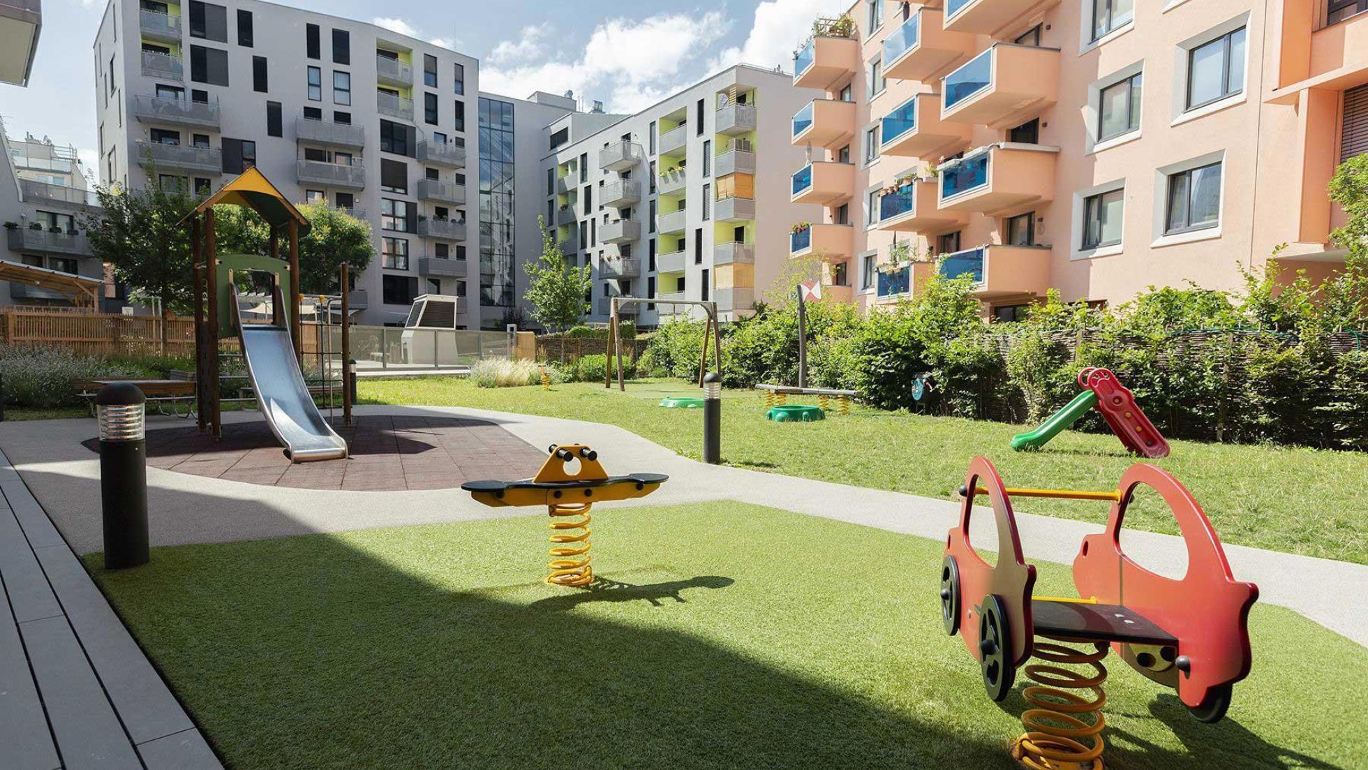 Außenbereich Kindergarten Antonie-Alt-Gasse 9