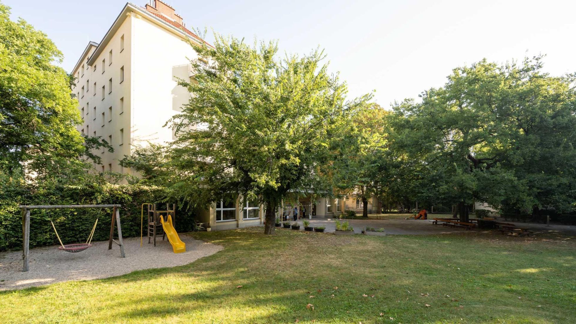 Außenbereich Kindergarten Vivariumstraße 8