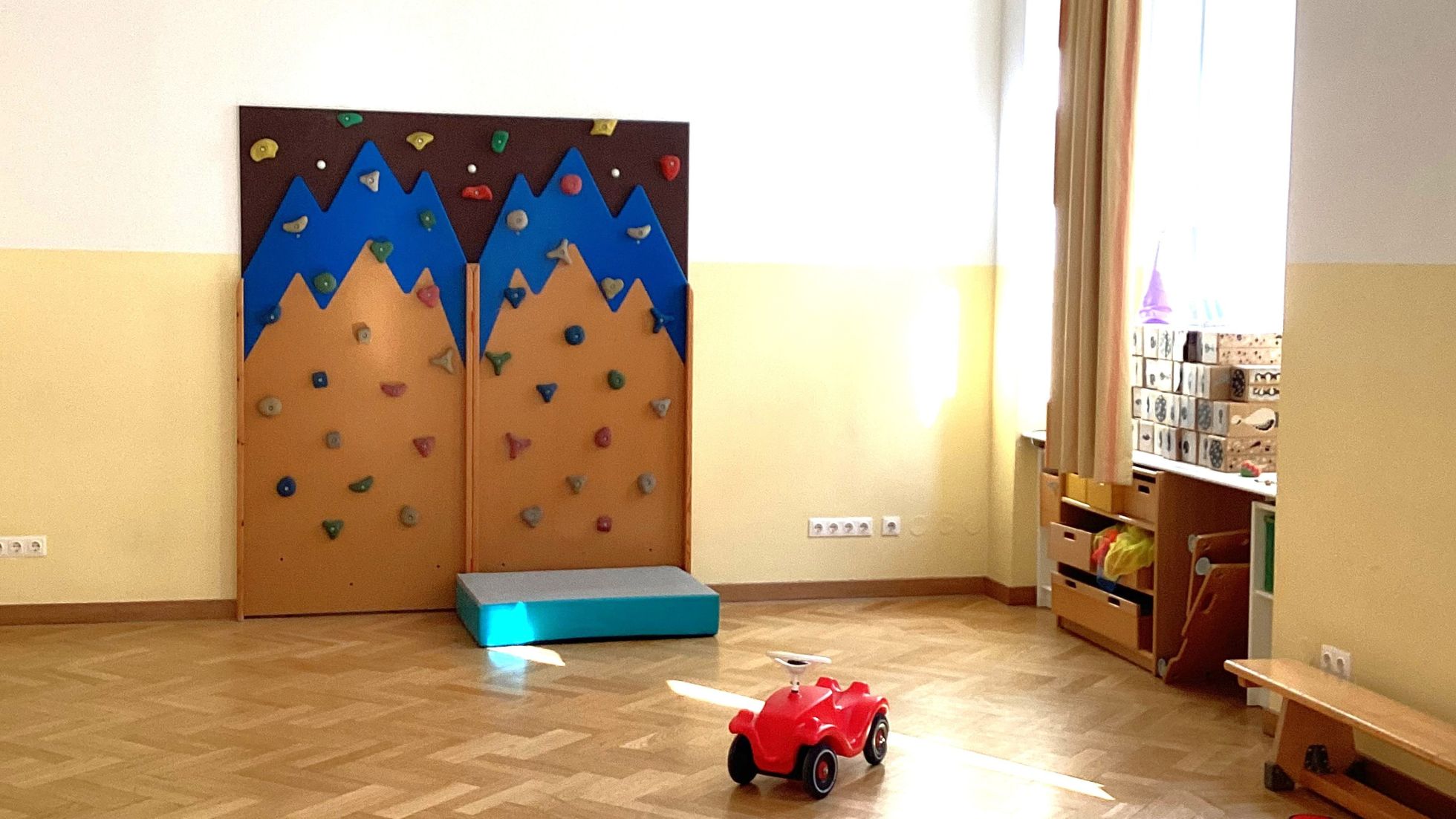 Außenbereich Kindergarten Otto Wagner Platz 4-4a