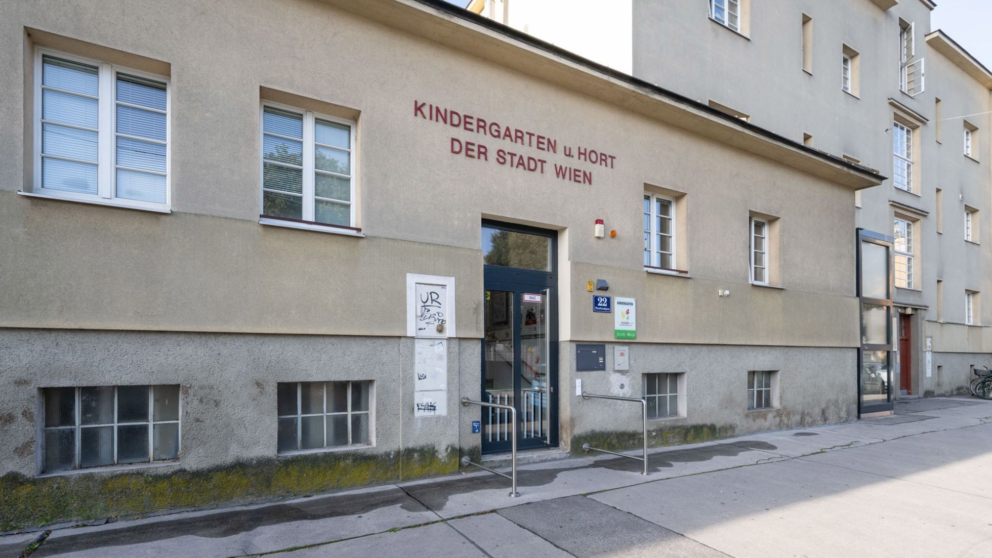 Gebäude Kindergarten Wurmbrandgasse 22